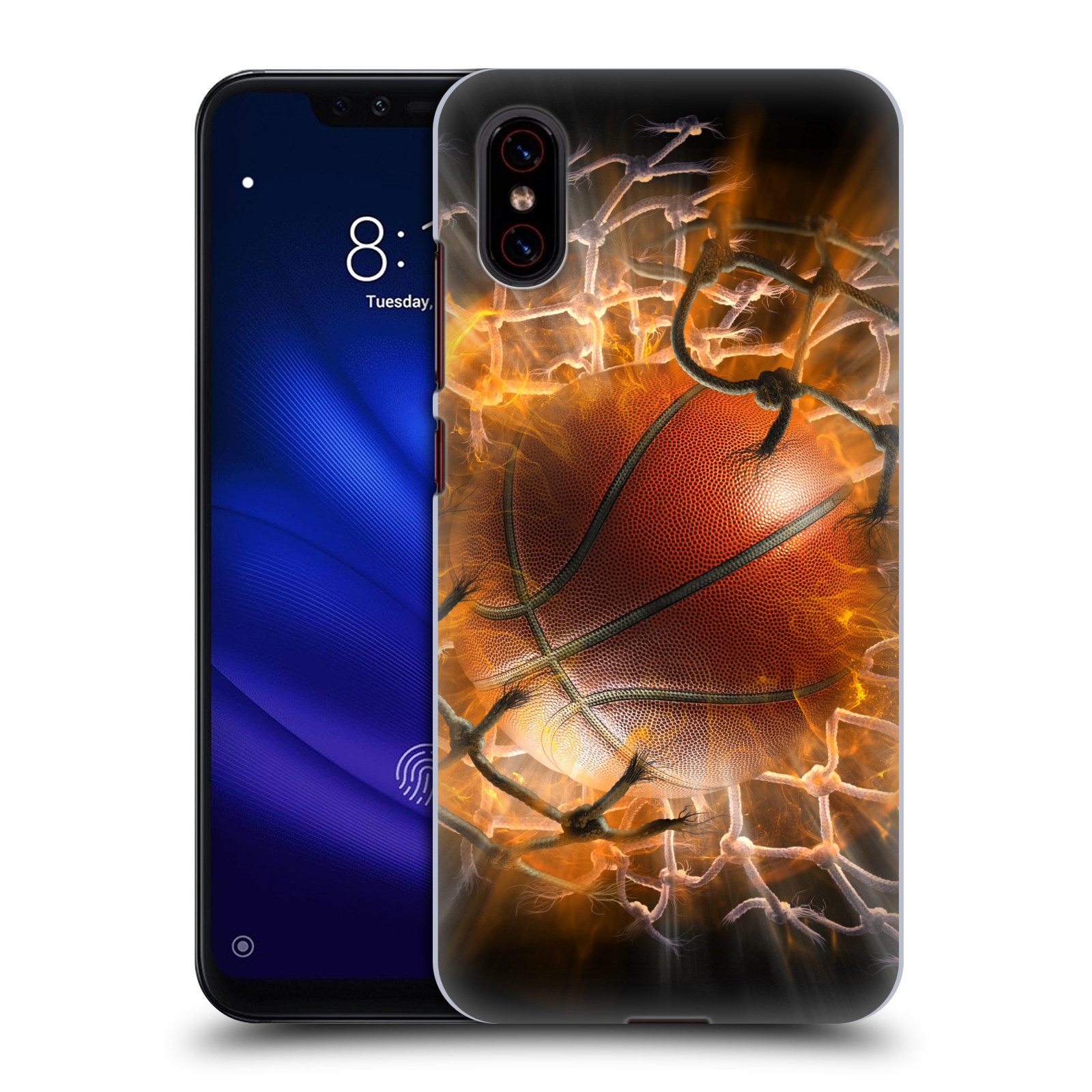 Pouzdro na mobil Xiaomi  Mi 8 PRO - HEAD CASE - Fantasy kresby Tom Wood - Basketball