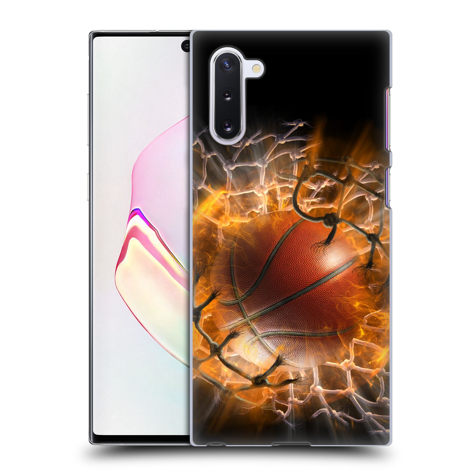 Pouzdro na mobil Samsung Galaxy Note 10 - HEAD CASE - Fantasy kresby Tom Wood - Basketball