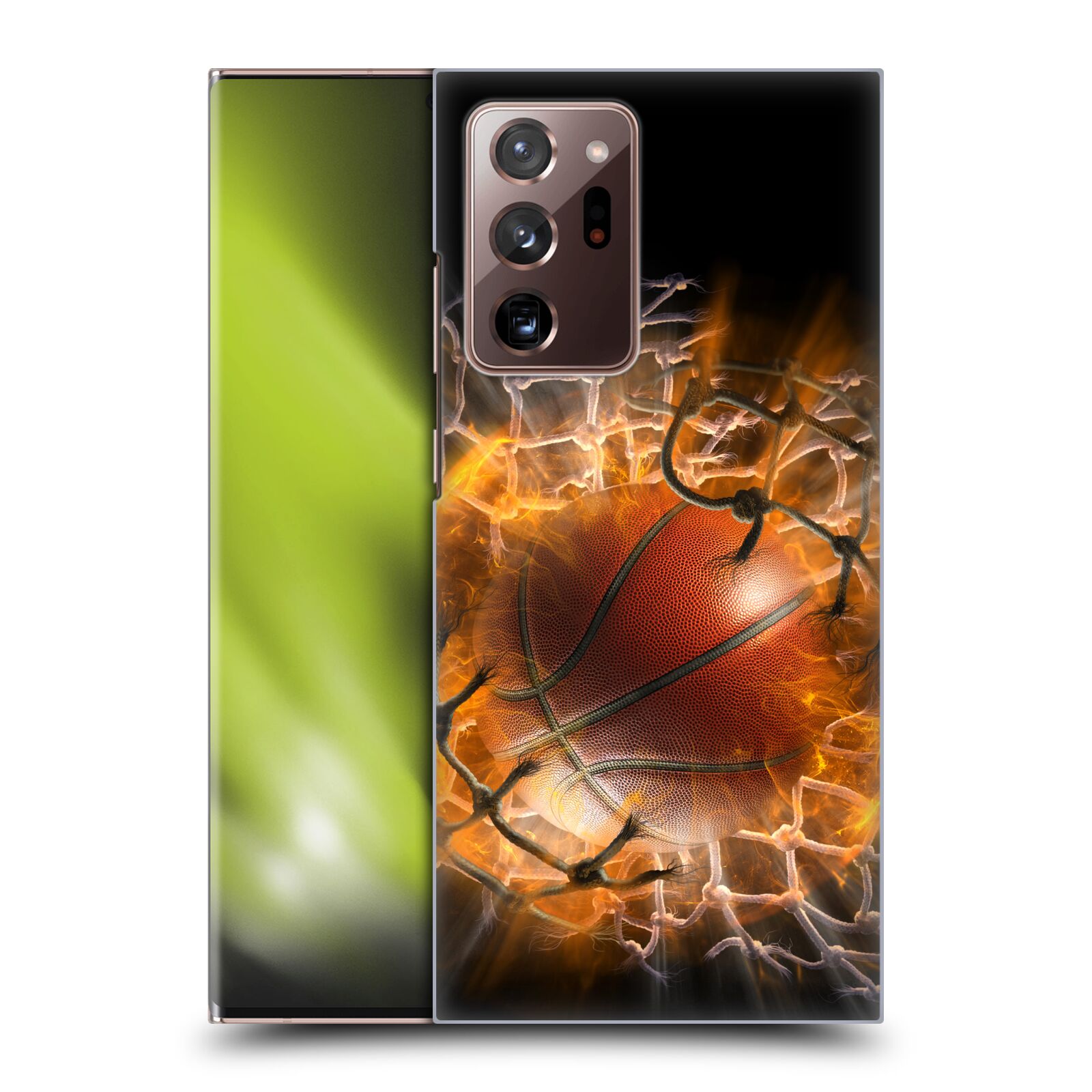 Pouzdro na mobil Samsung Galaxy Note 20 ULTRA - HEAD CASE - Fantasy kresby Tom Wood - Basketball