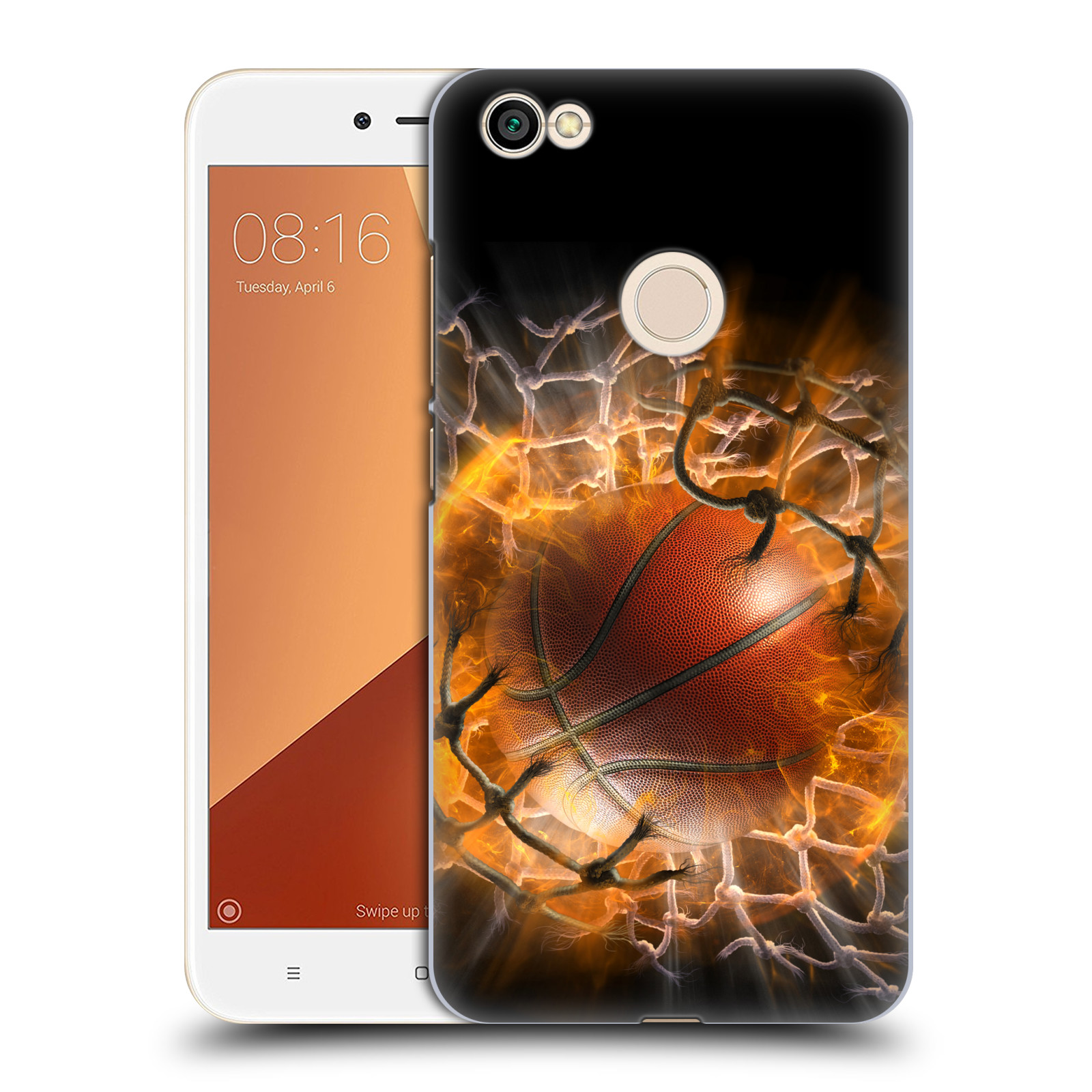 Pouzdro na mobil Xiaomi Redmi Note 5A - HEAD CASE - Fantasy kresby Tom Wood - Basketball