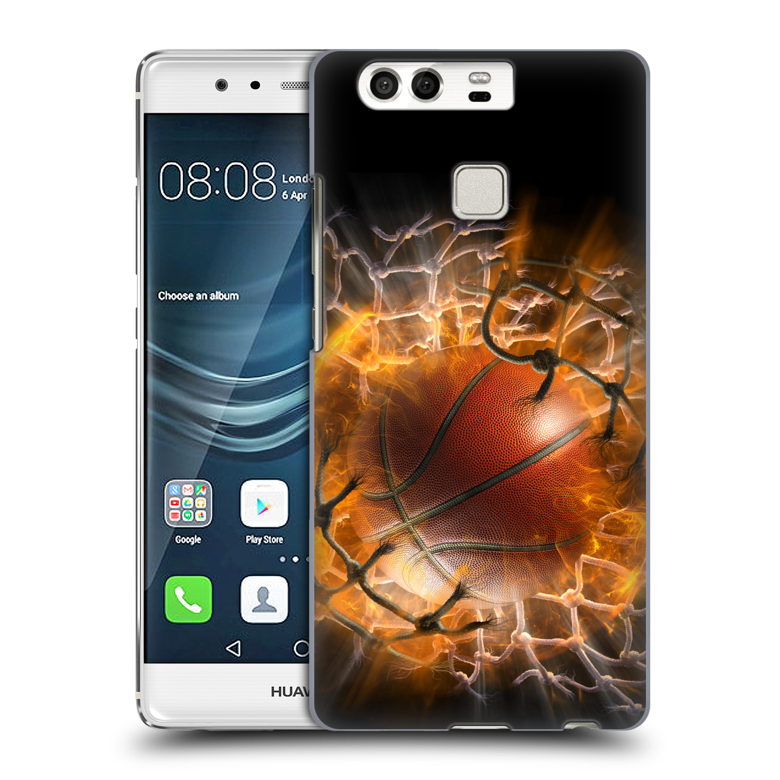 Pouzdro na mobil Huawei P9 / P9 DUAL SIM - HEAD CASE - Fantasy kresby Tom Wood - Basketball