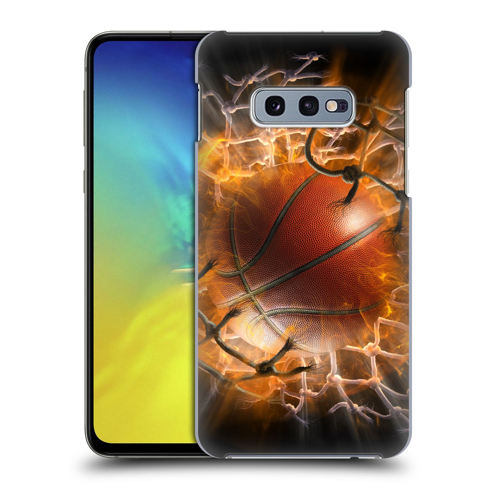 Pouzdro na mobil Samsung Galaxy S10e - HEAD CASE - Fantasy kresby Tom Wood - Basketball