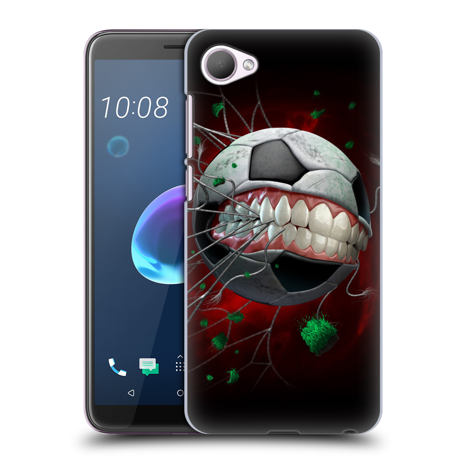 Pouzdro na mobil HTC Desire 12 / Desire 12 DUAL SIM - HEAD CASE - Fantasy kresby Tom Wood - Fotbal