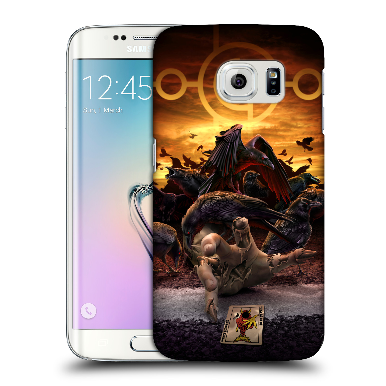 Pouzdro na mobil Samsung Galaxy S6 EDGE - HEAD CASE - Fantasy kresby Tom Wood - Vrahové koruny