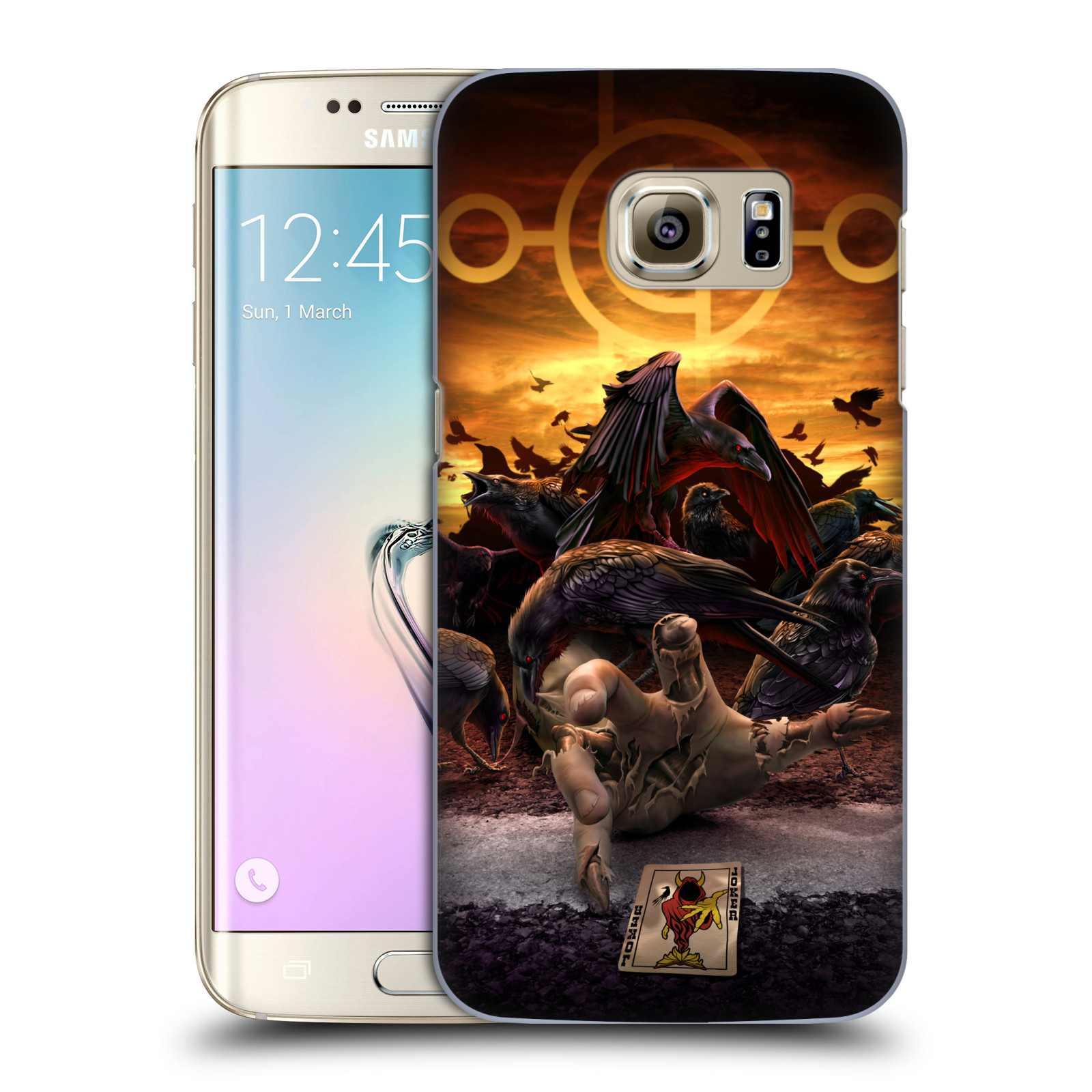 Pouzdro na mobil Samsung Galaxy S7 EDGE - HEAD CASE - Fantasy kresby Tom Wood - Vrahové koruny