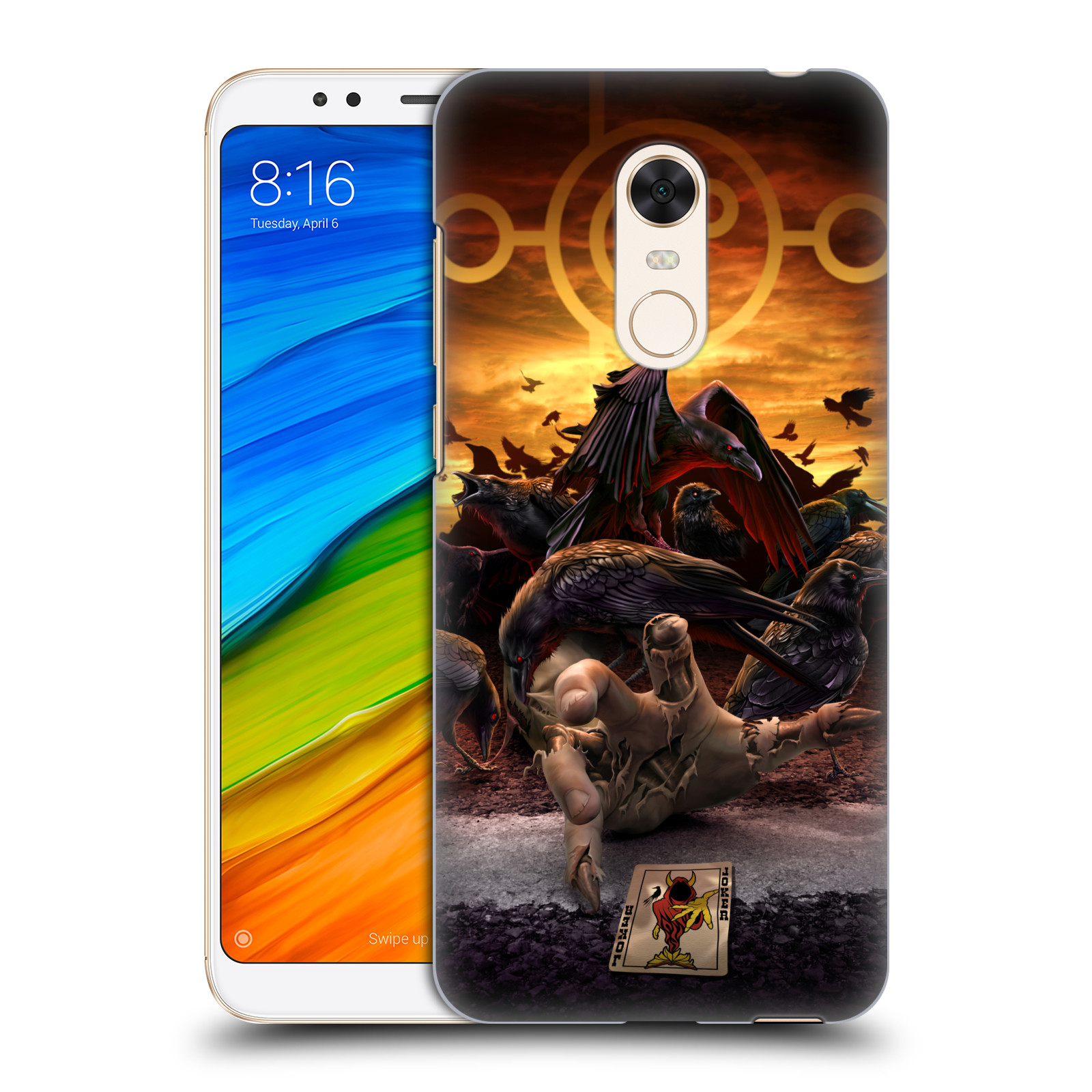 Pouzdro na mobil Xiaomi Redmi 5 PLUS (REDMI 5+) - HEAD CASE - Fantasy kresby Tom Wood - Vrahové koruny