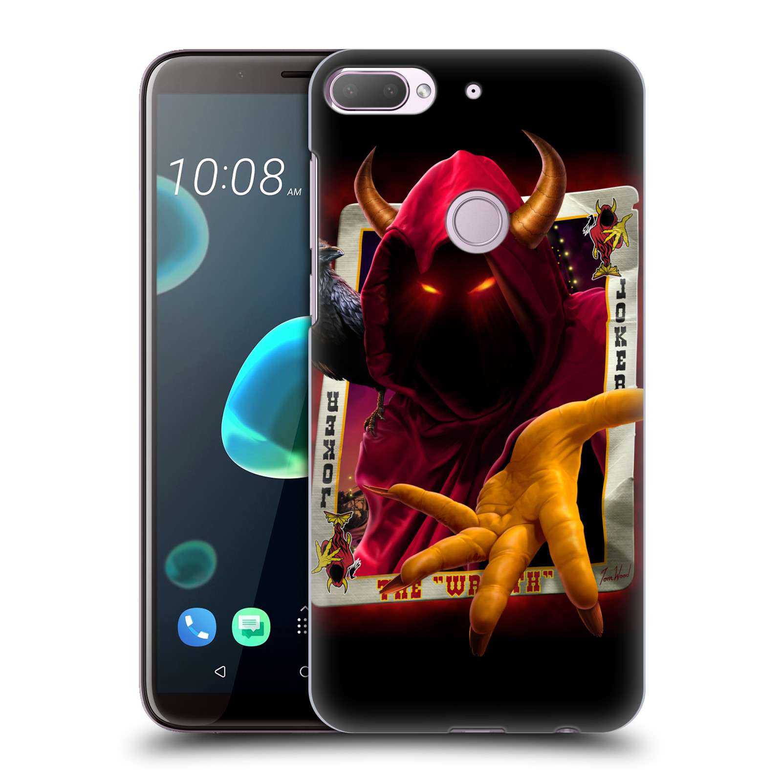 Pouzdro na mobil HTC Desire 12+ / Desire 12+ DUAL SIM - HEAD CASE - Fantasy kresby Tom Wood - Joker
