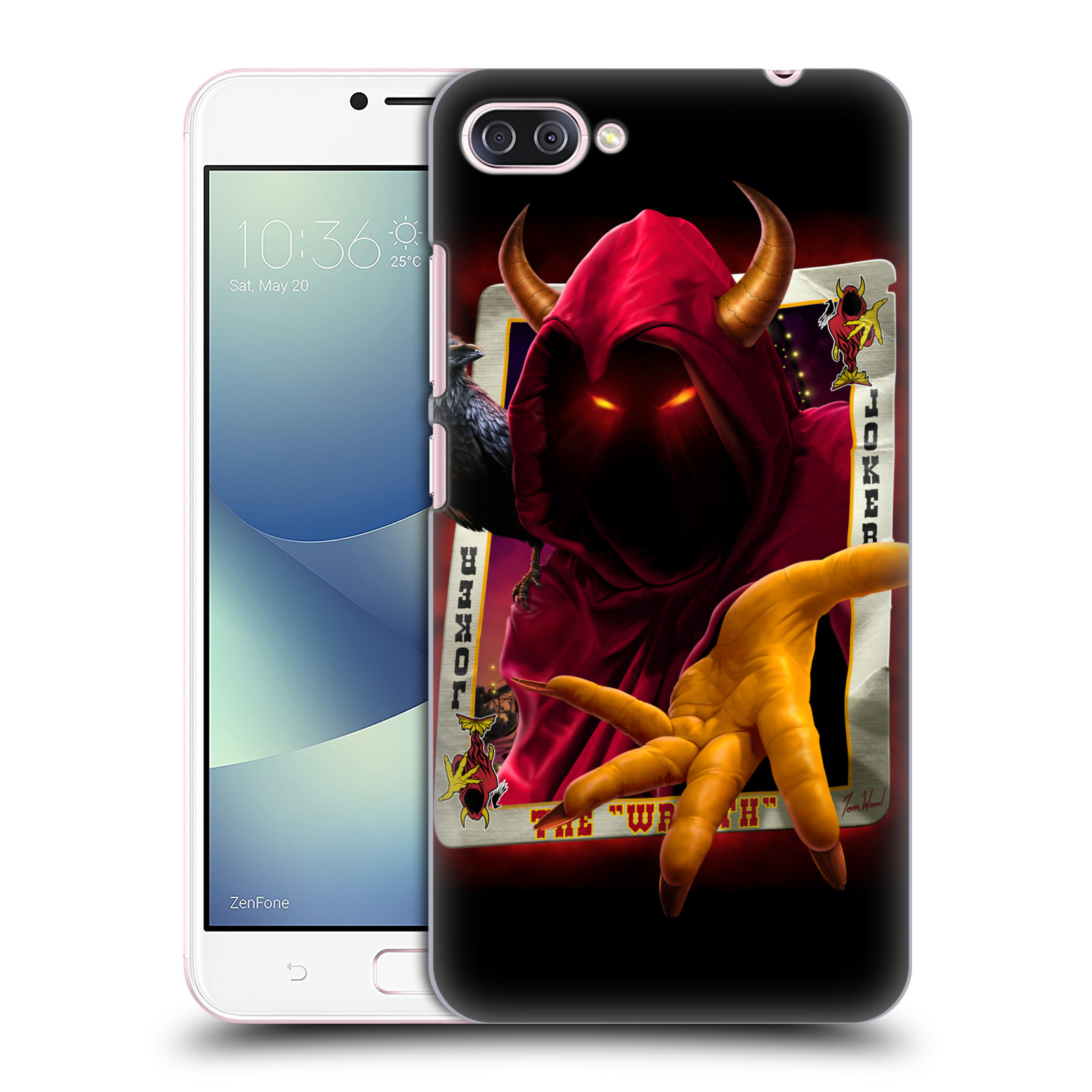 Pouzdro na mobil ASUS Zenfone 4 Max / 4 Max Pro (ZC554KL) - HEAD CASE - Fantasy kresby Tom Wood - Joker