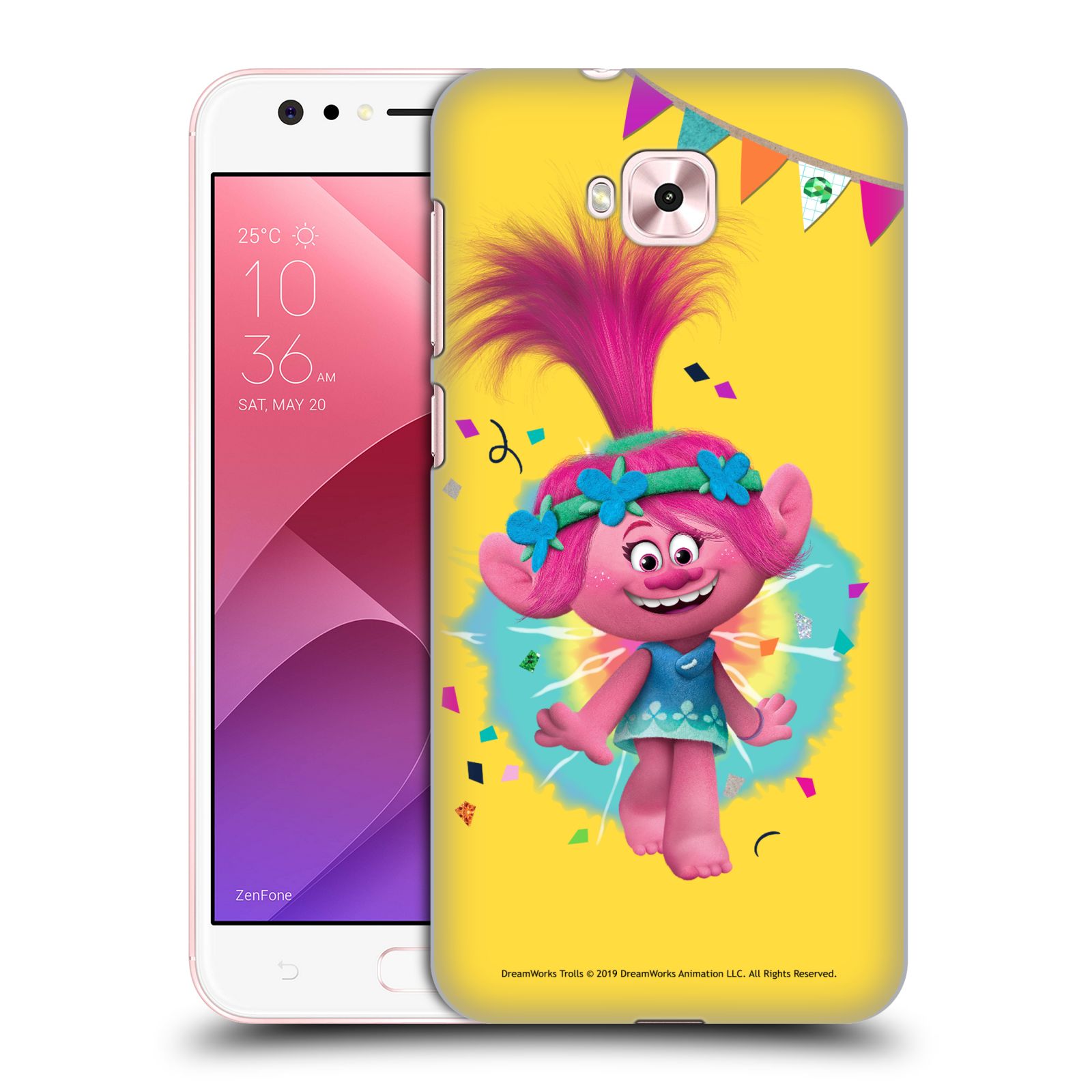Zadní obal pro mobil Asus Zenfone 4 Selfie ZD553KL - HEAD CASE - Trollové - Poppy