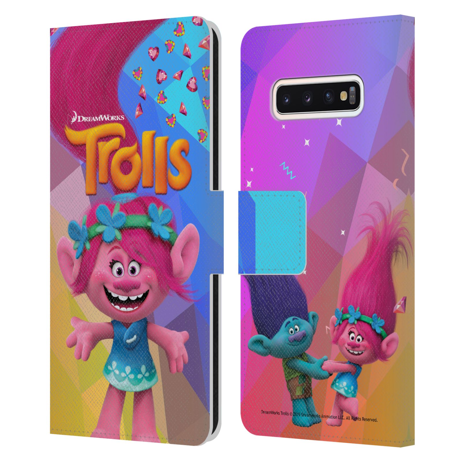 Pouzdro na mobil Samsung Galaxy S10 - Head Case - Trollové - holčička Poppy