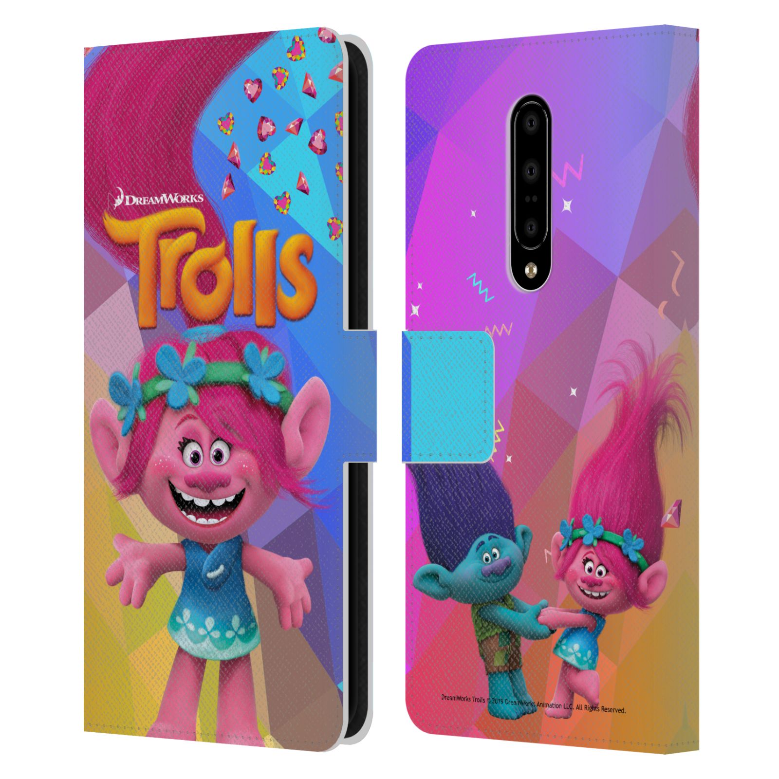 Pouzdro na mobil OnePlus 7 - Head Case - Trollové - holčička Poppy