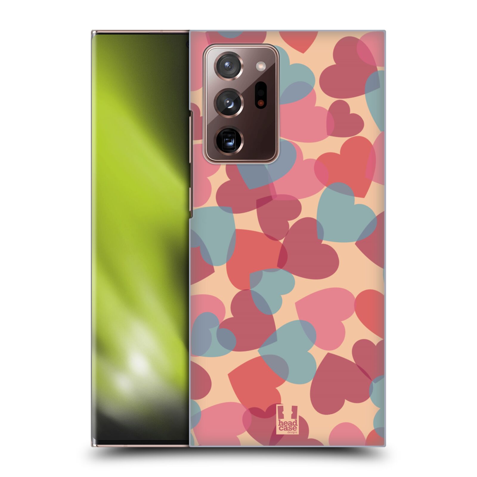Zadní obal pro mobil Samsung Galaxy Note 20 ULTRA - HEAD CASE - Růžová srdíčka kreslený vzor