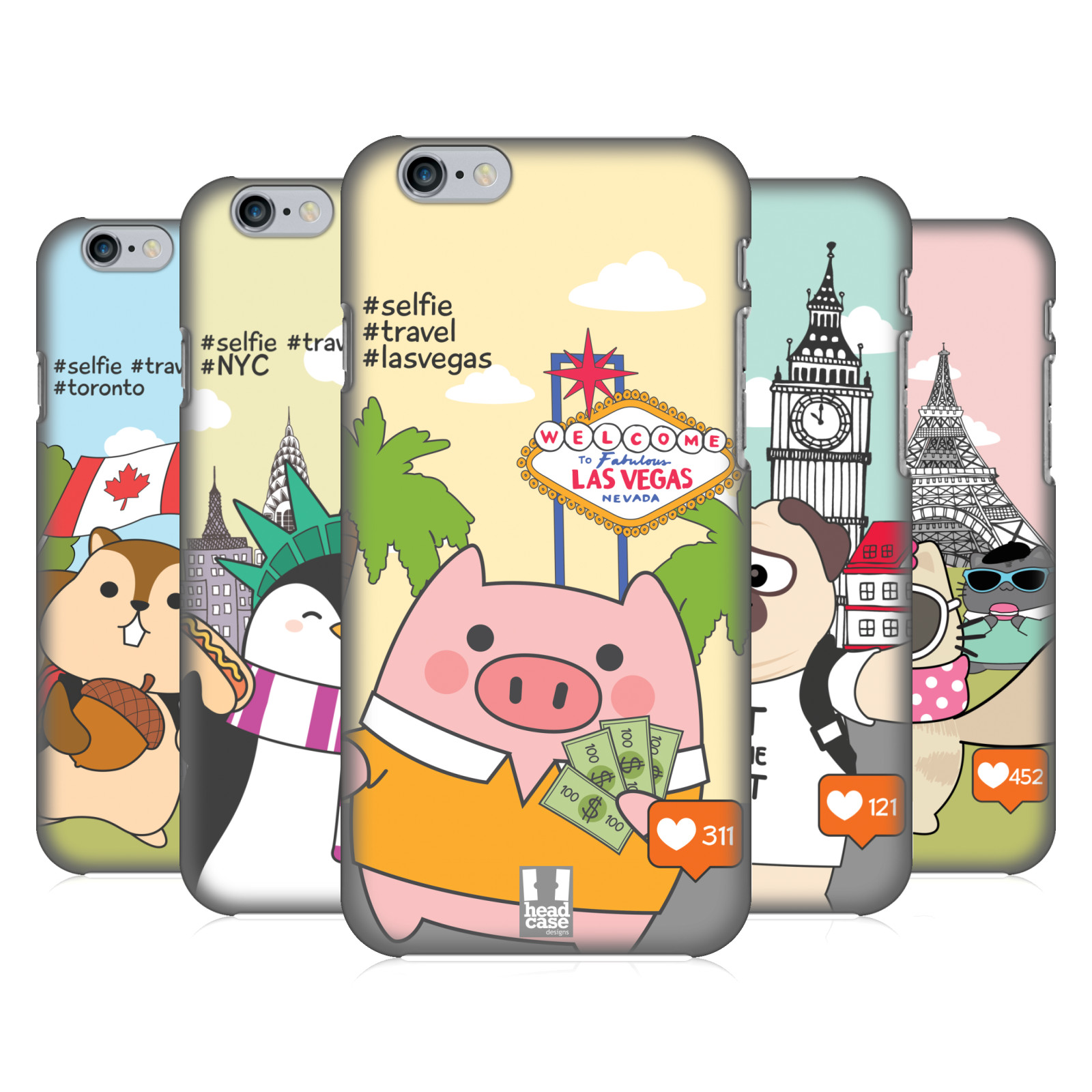 HEAD-CASE-DESIGNS-TRAVEL-SELFIES-HARD-BACK-CASE-FOR-APPLE-iPHONE-PHONES
