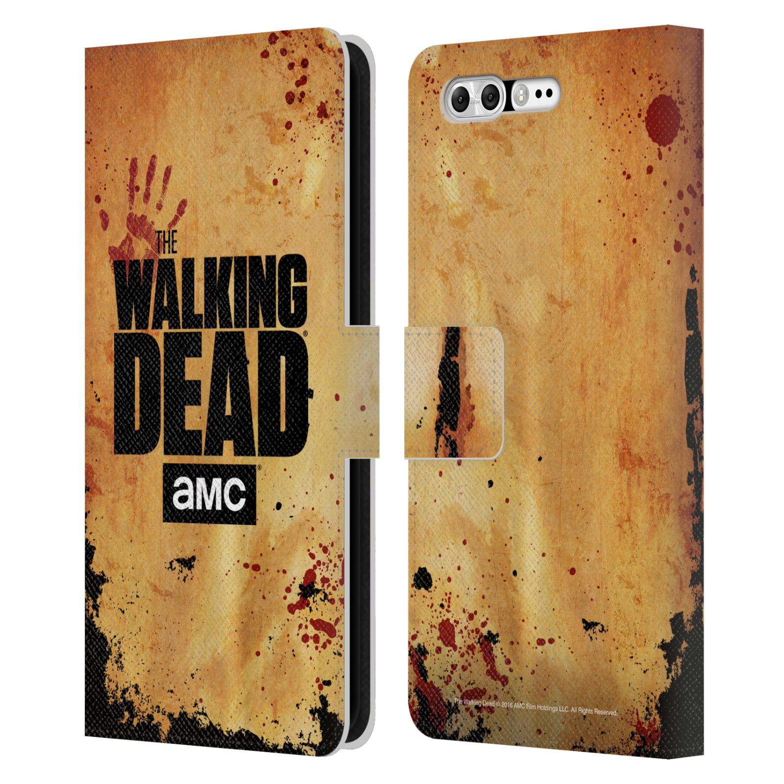 Pouzdro na mobil Asus Zenfone 4 Pro ZS551KL - Head Case - Walking Dead logo krvavá ruka