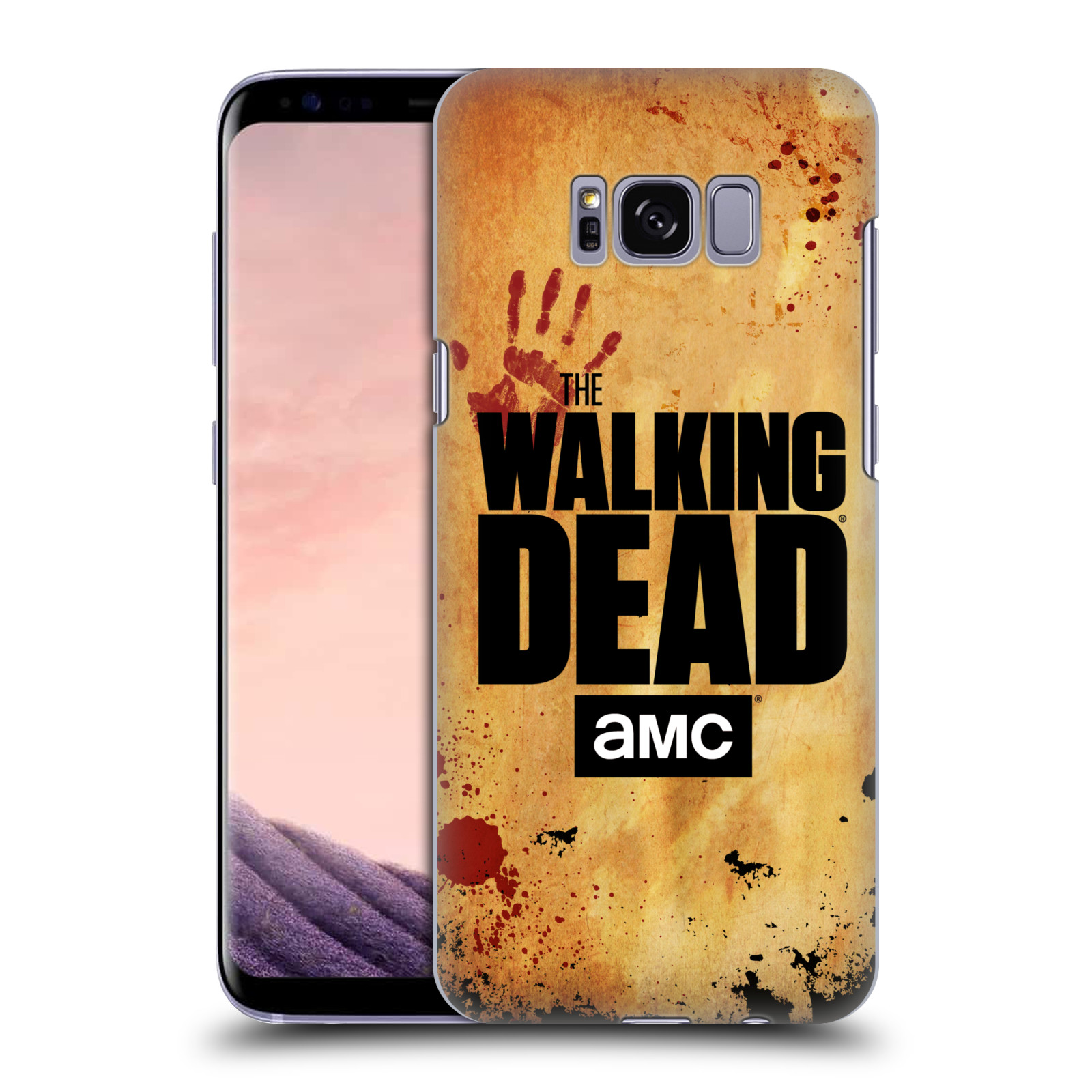Pouzdro na mobil Samsung Galaxy S8 - HEAD CASE - Živí Mrtví Logo