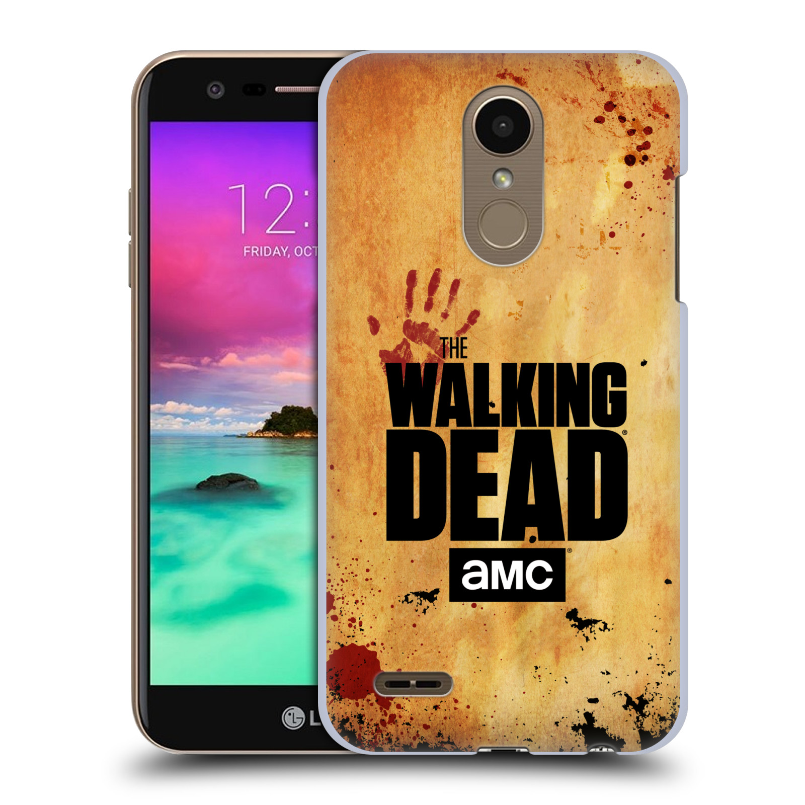 Pouzdro na mobil LG K10 2018 - HEAD CASE - Živí Mrtví Logo