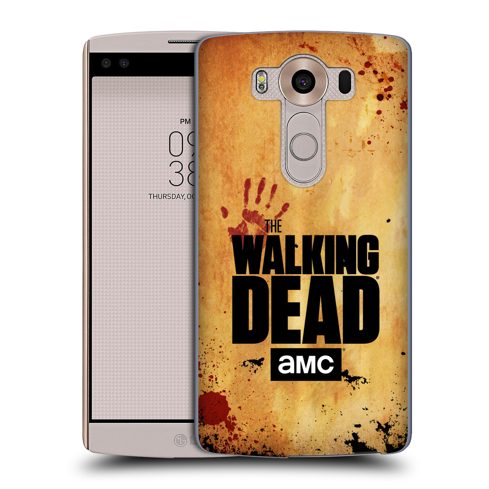 Pouzdro na mobil LG V10 - HEAD CASE - Živí Mrtví Logo
