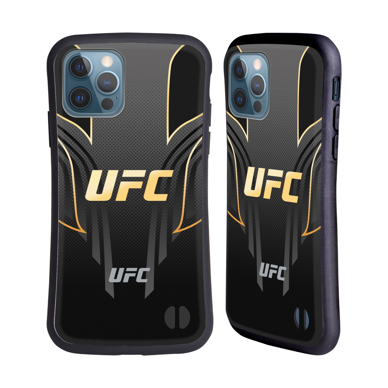 Odolný zadní obal pro mobil Apple iPhone 12 / iPhone 12 Pro - HEAD CASE - UFC - Dres bojovníka