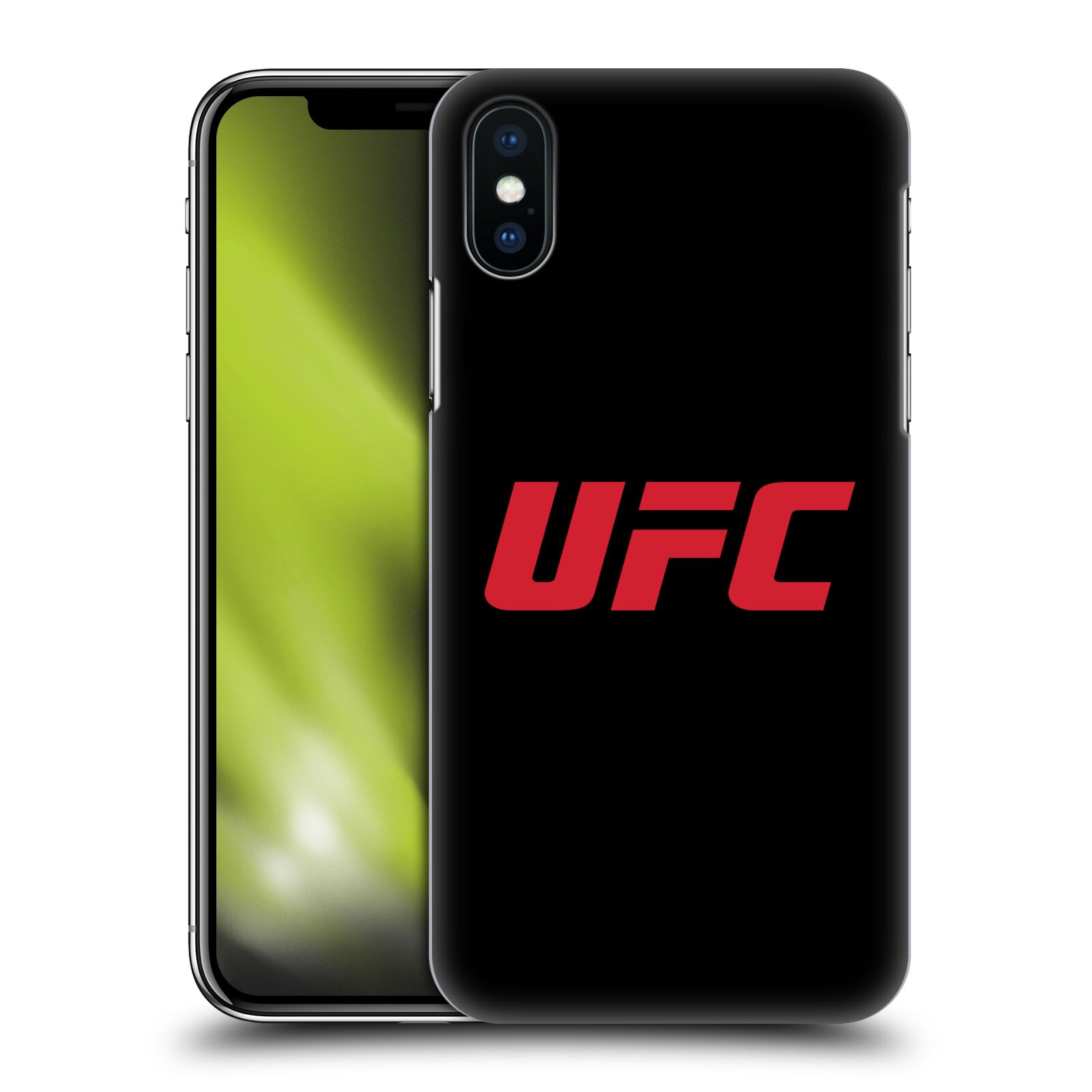 Obal na mobil Apple Iphone X/XS - HEAD CASE - UFC Logo
