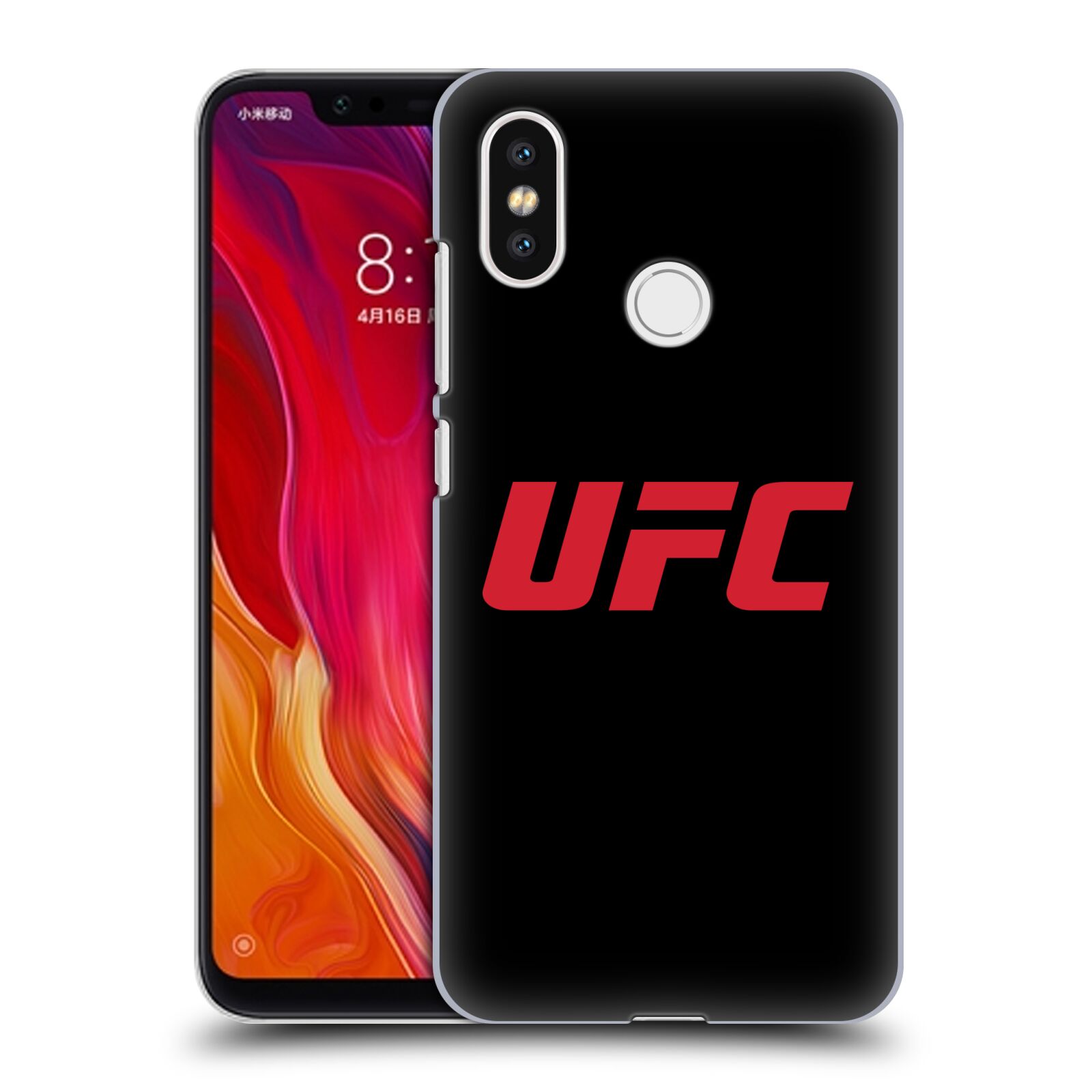 Obal na mobil Xiaomi  Mi 8 - HEAD CASE - UFC Logo