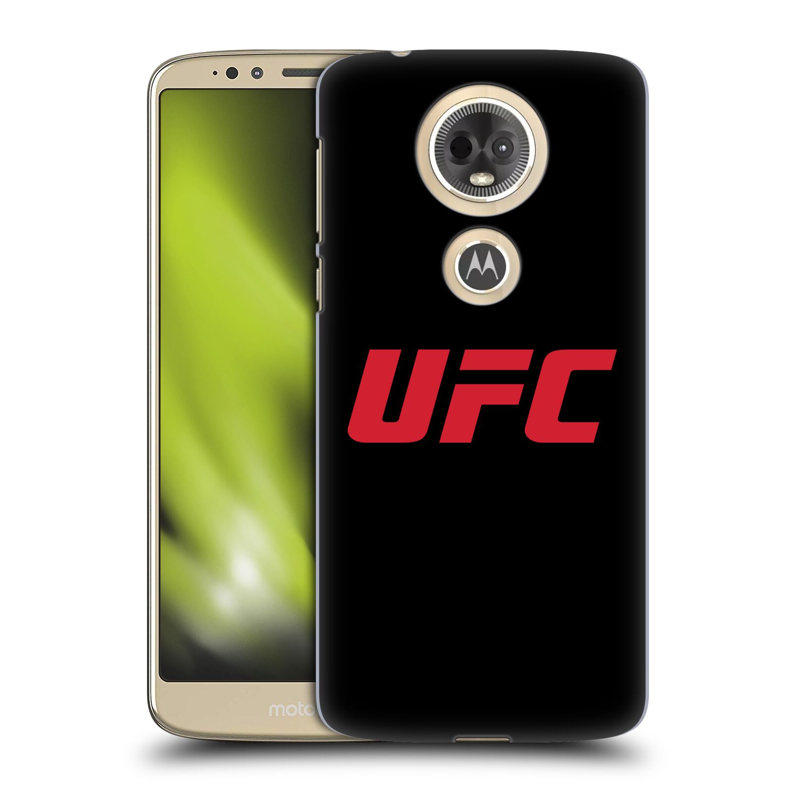 Obal na mobil Motorola Moto E5 PLUS - HEAD CASE - UFC Logo