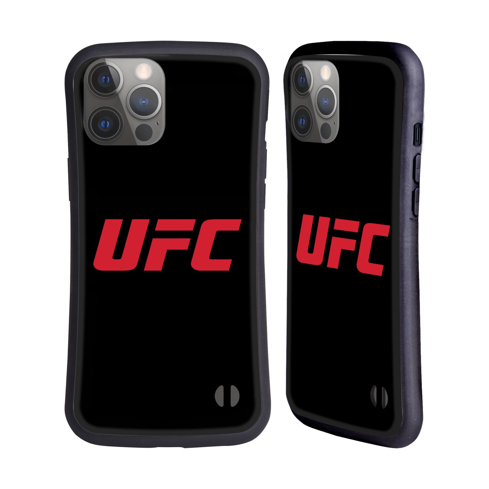 Odolný zadní obal pro mobil Apple iPhone 14 PRO MAX - HEAD CASE - UFC - Červený nadpis