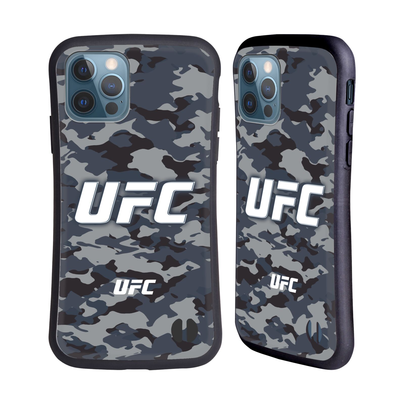 Odolný zadní obal pro mobil Apple iPhone 12 / iPhone 12 Pro - HEAD CASE - UFC - kamufláž
