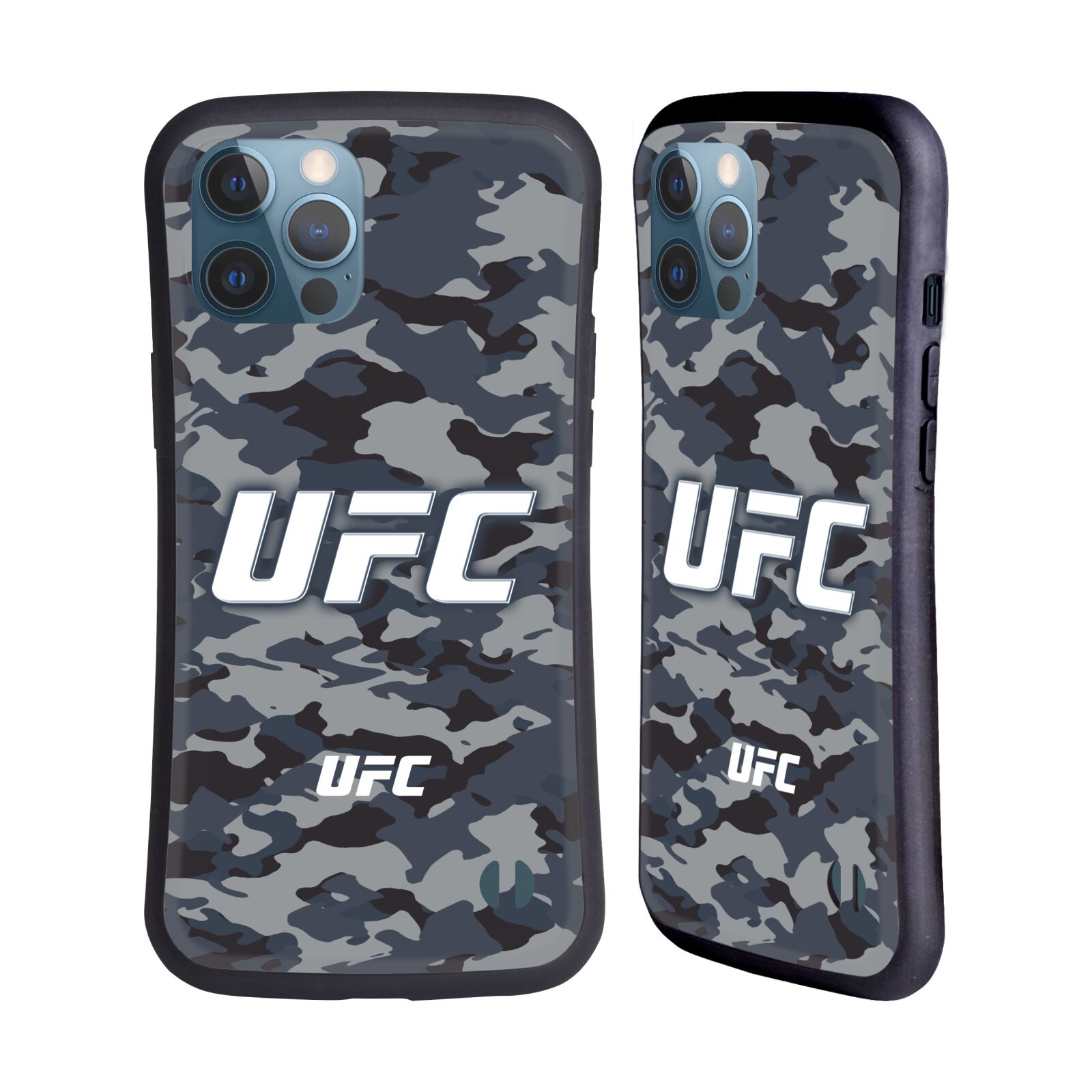 Odolný zadní obal pro mobil Apple iPhone 12 PRO MAX - HEAD CASE - UFC - kamufláž
