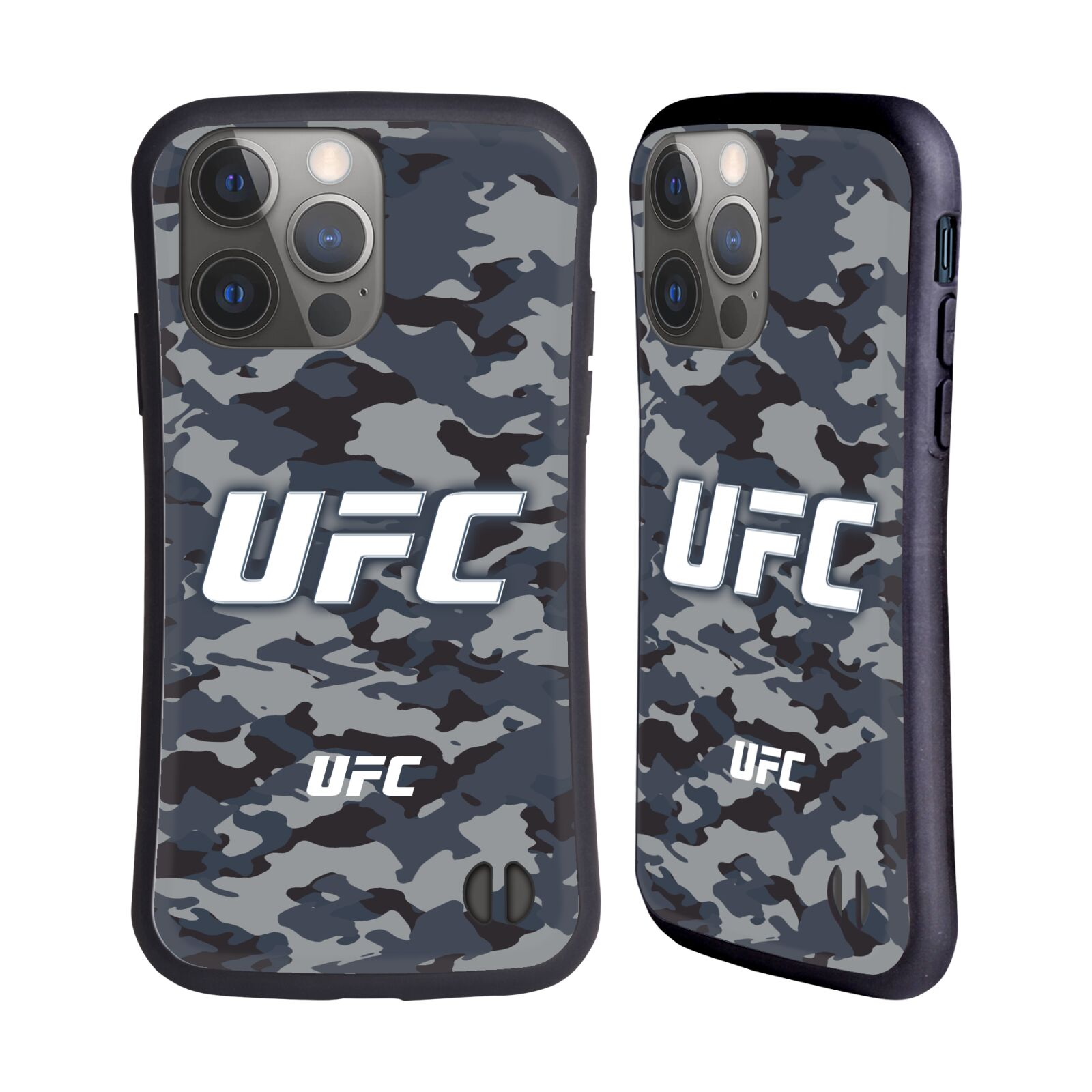 Odolný zadní obal pro mobil Apple iPhone 14 PRO - HEAD CASE - UFC - kamufláž