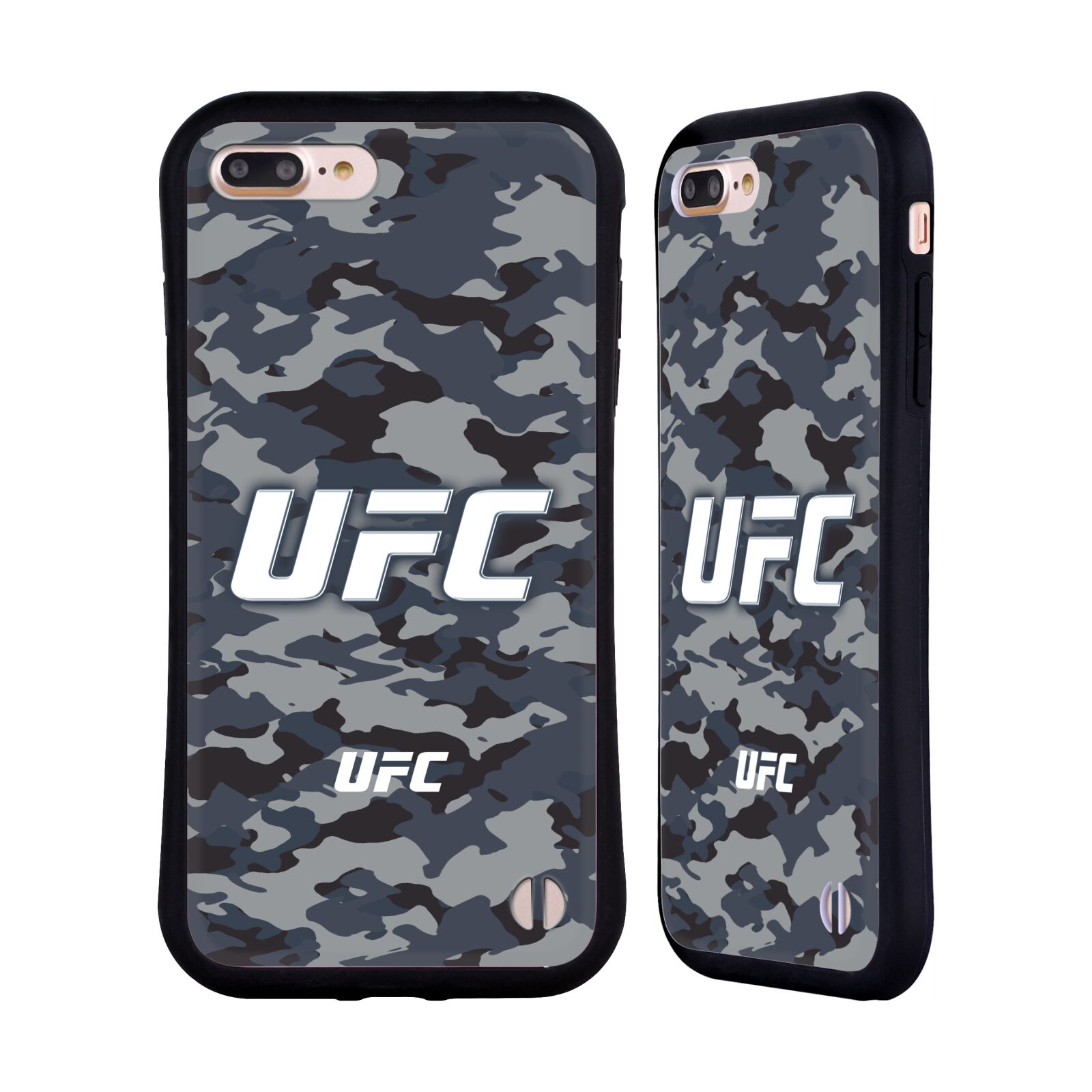 Odolný zadní obal pro mobil Apple Iphone 7+ /  8+ - HEAD CASE - UFC - kamufláž
