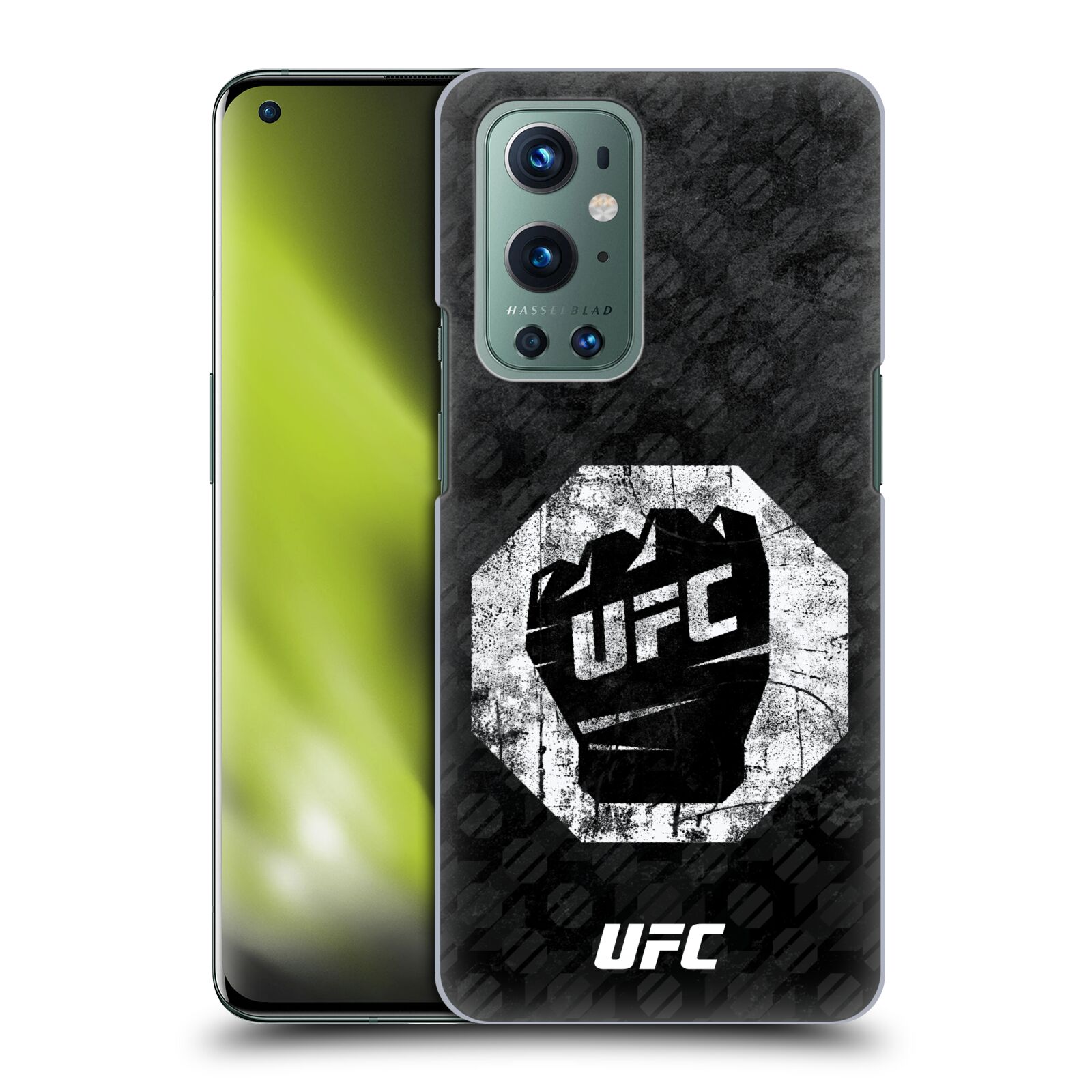 Obal na mobil OnePlus 9 - HEAD CASE - UFC - Logo rukavice
