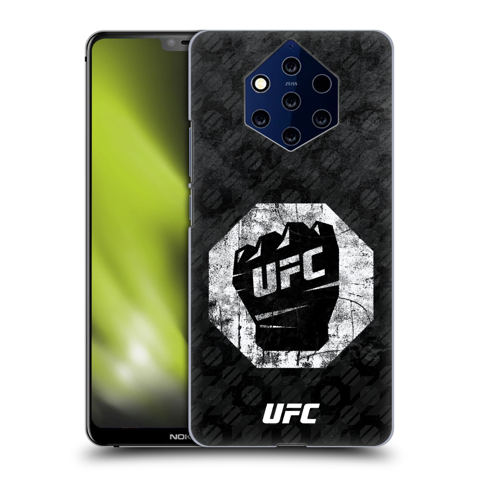 Obal na mobil NOKIA 9 PureView - HEAD CASE - UFC - Logo rukavice