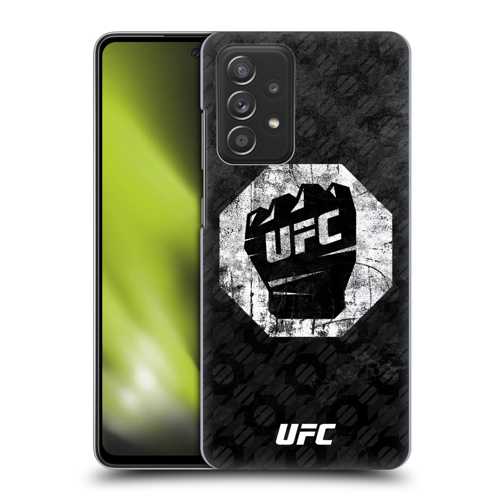 Obal na mobil Samsung Galaxy A52 / A52 5G / A52s 5G - HEAD CASE - UFC - Logo rukavice