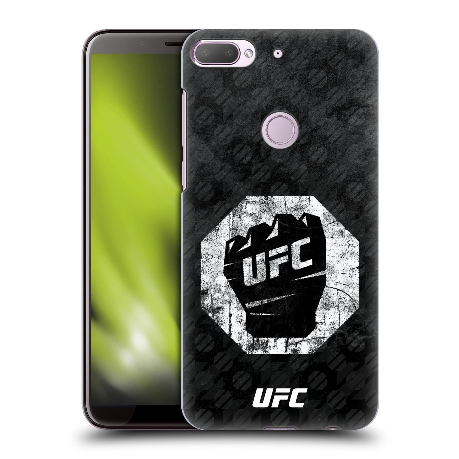 Obal na mobil HTC Desire 12+ / Desire 12+ DUAL SIM - HEAD CASE - UFC - Logo rukavice