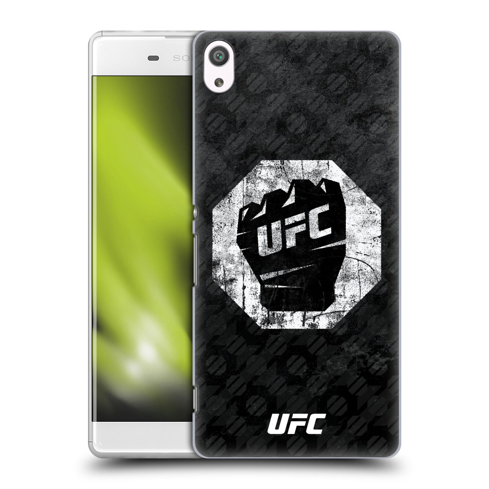 Obal na mobil Sony Xperia XA ULTRA - HEAD CASE - UFC - Logo rukavice