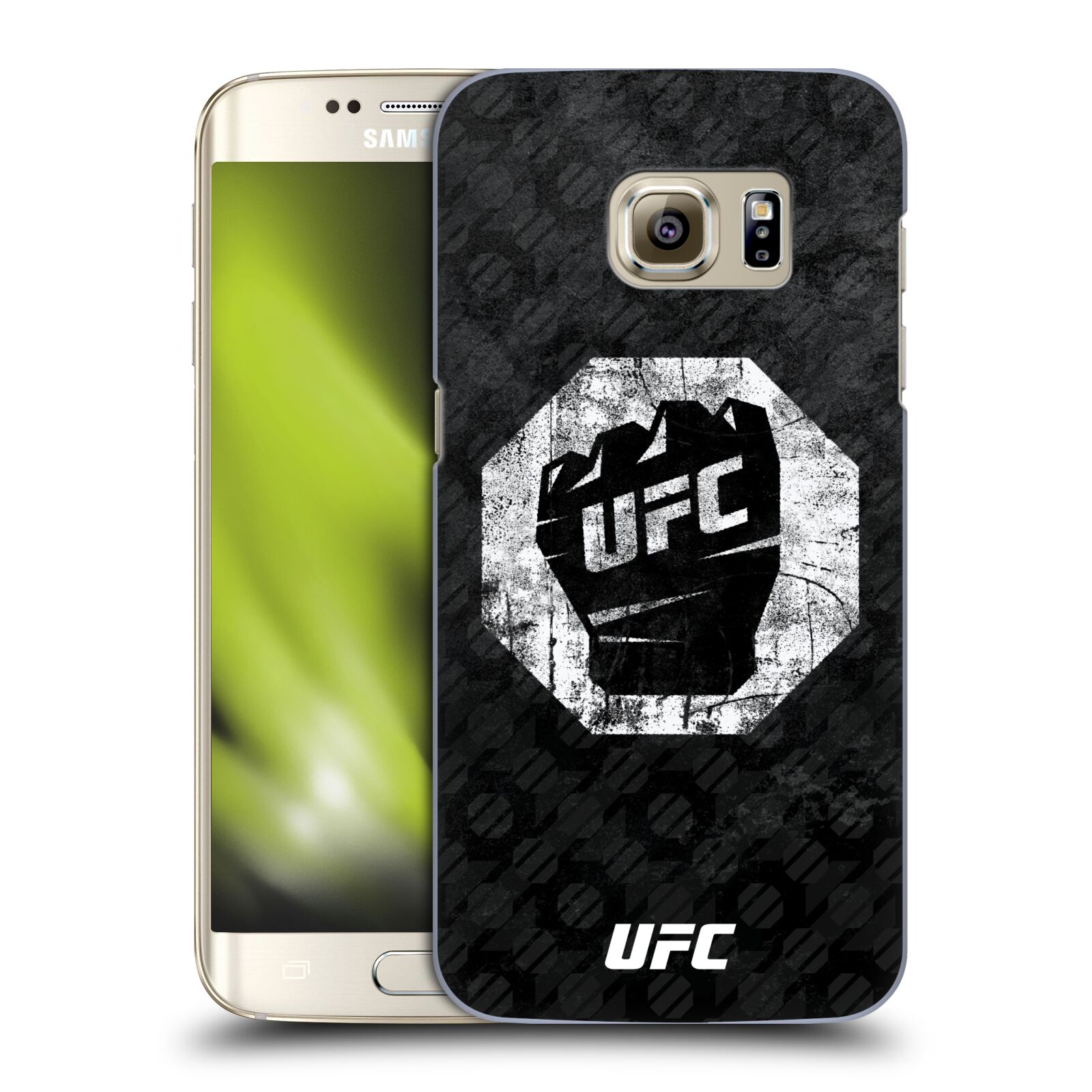 Obal na mobil Samsung Galaxy S7 EDGE - HEAD CASE - UFC - Logo rukavice