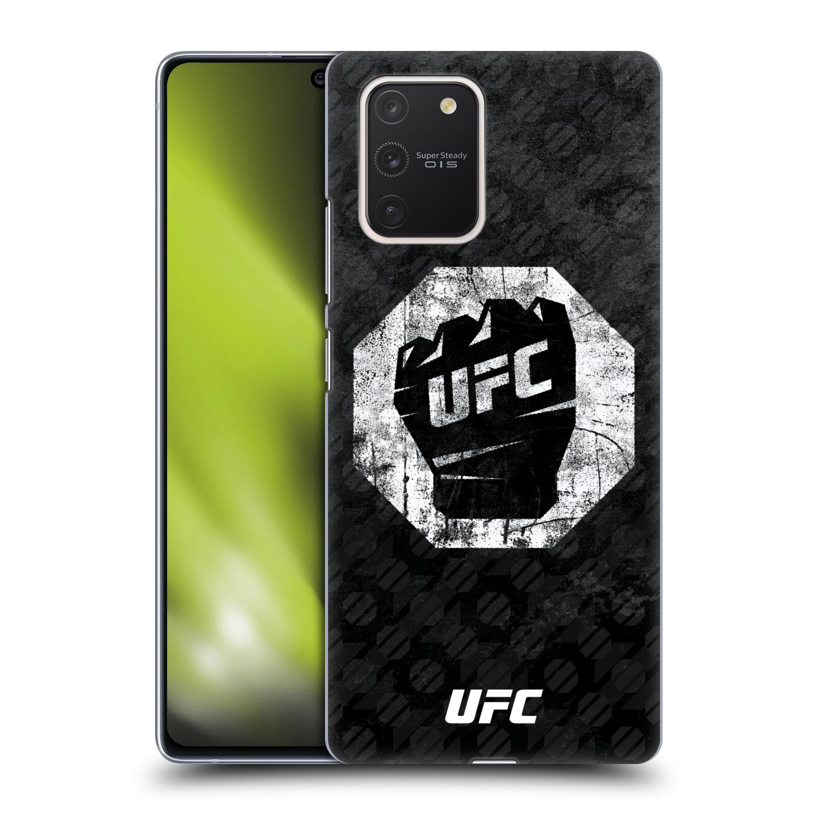 Obal na mobil Samsung Galaxy S10 LITE - HEAD CASE - UFC - Logo rukavice
