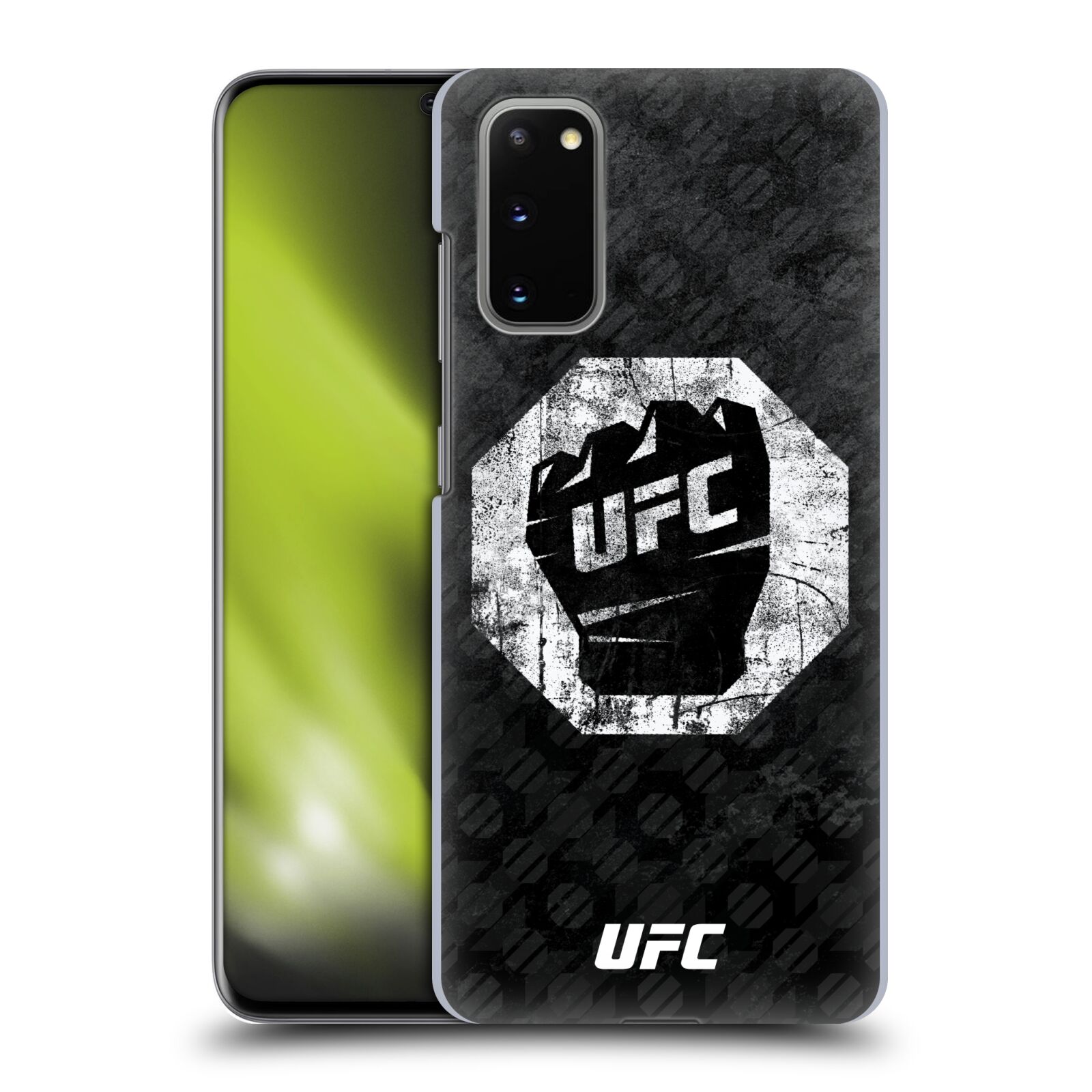 Obal na mobil Samsung Galaxy S20 - HEAD CASE - UFC - Logo rukavice