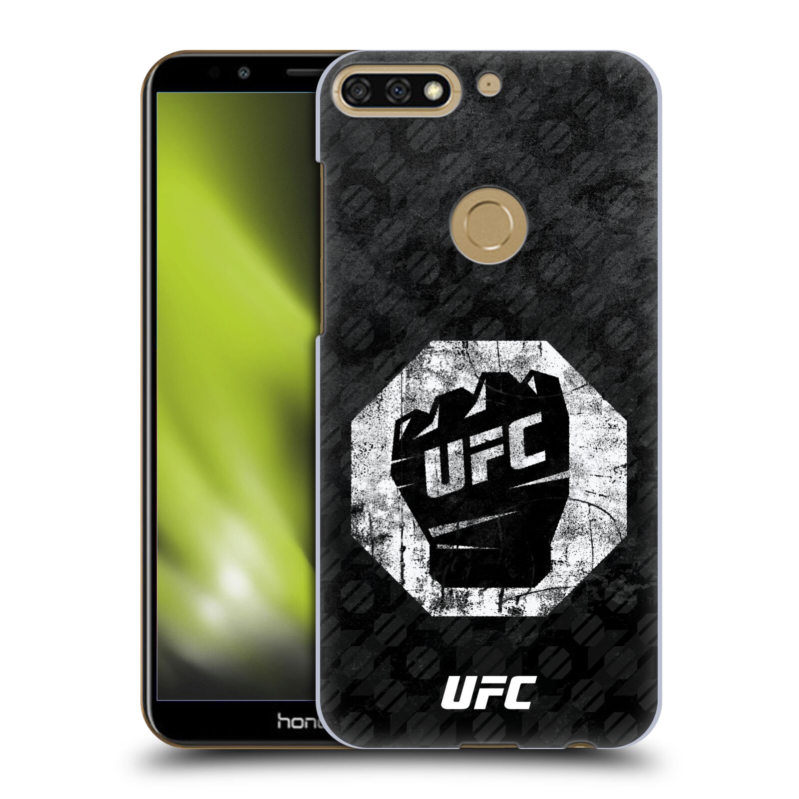 Obal na mobil HONOR 7C - HEAD CASE - UFC - Logo rukavice