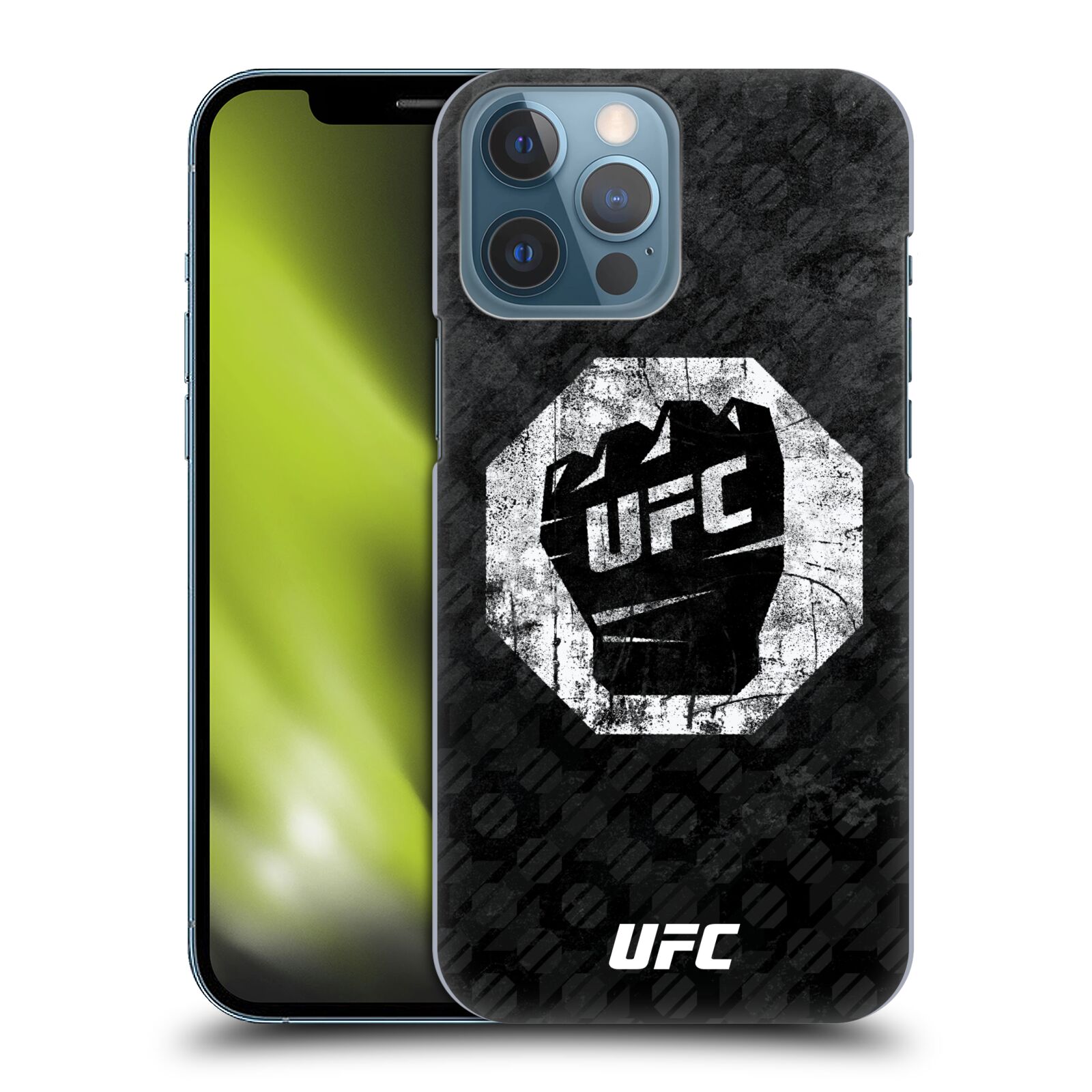 Obal na mobil Apple Iphone 13 PRO MAX - HEAD CASE - UFC - Logo rukavice