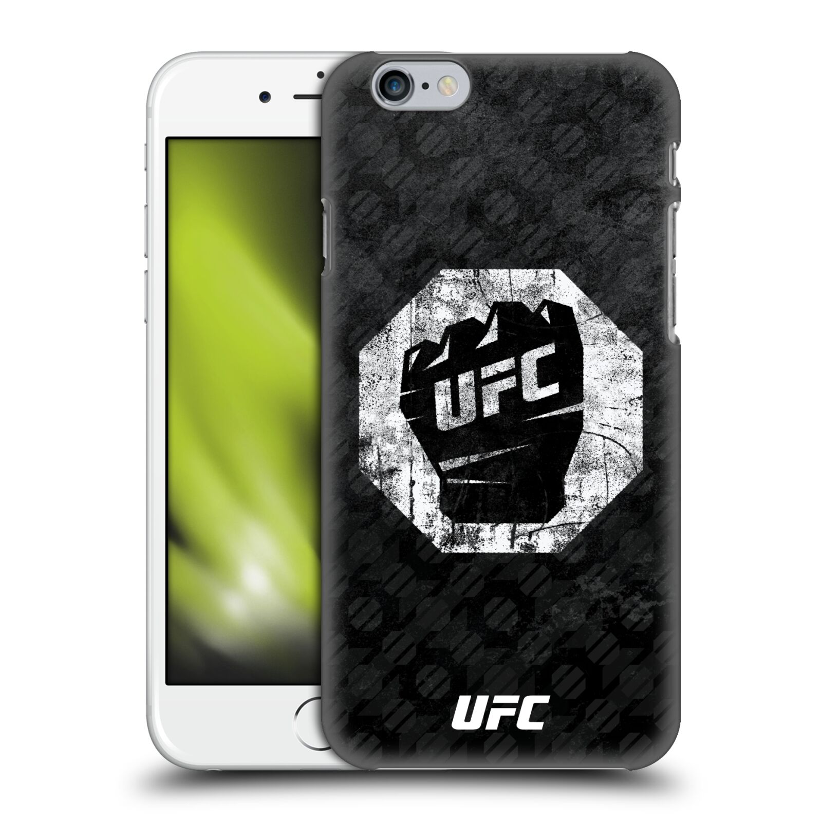 Obal na mobil Apple Iphone 6/6S - HEAD CASE - UFC - Logo rukavice