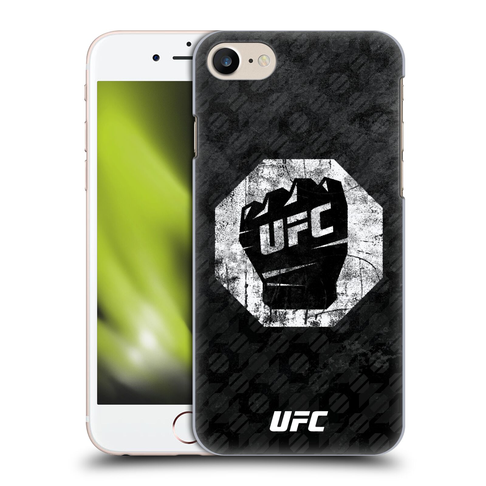 Obal na mobil Apple Iphone 7/8 - HEAD CASE - UFC - Logo rukavice
