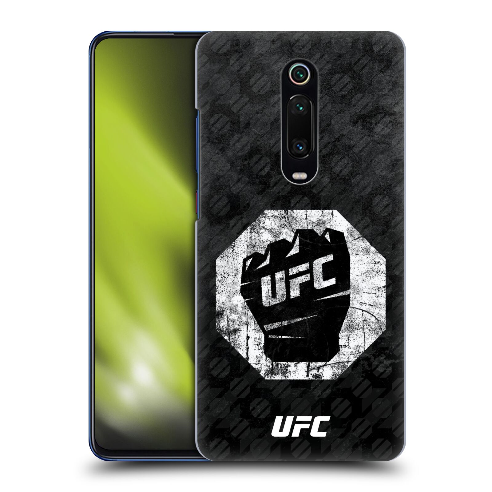 Obal na mobil Xiaomi Mi 9T / Mi 9T PRO - HEAD CASE - UFC - Logo rukavice