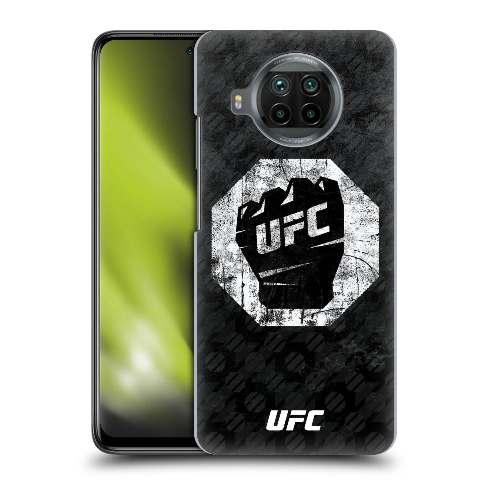 Obal na mobil Xiaomi  Mi 10T LITE 5G - HEAD CASE - UFC - Logo rukavice