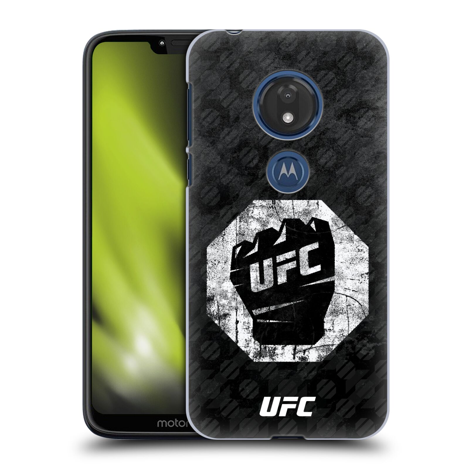 Obal na mobil Motorola Moto G7 Play - HEAD CASE - UFC - Logo rukavice