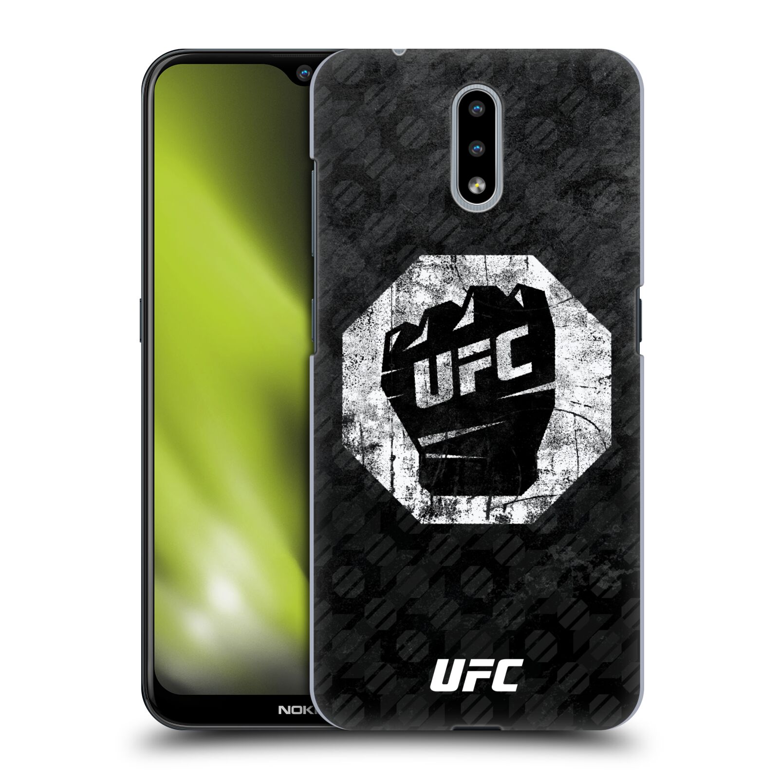 Obal na mobil Nokia 2.3 - HEAD CASE - UFC - Logo rukavice