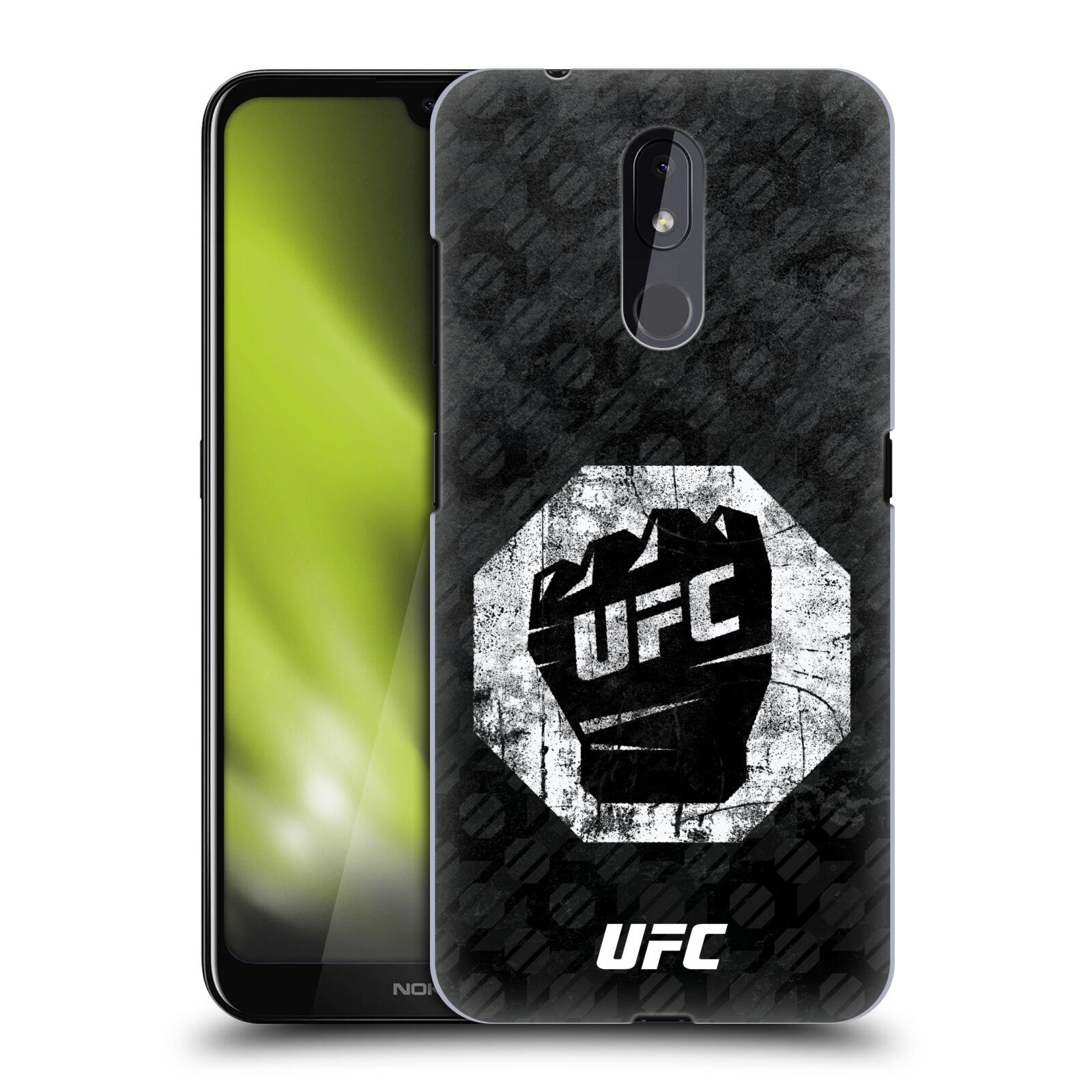 Obal na mobil Nokia 3.2 - HEAD CASE - UFC - Logo rukavice