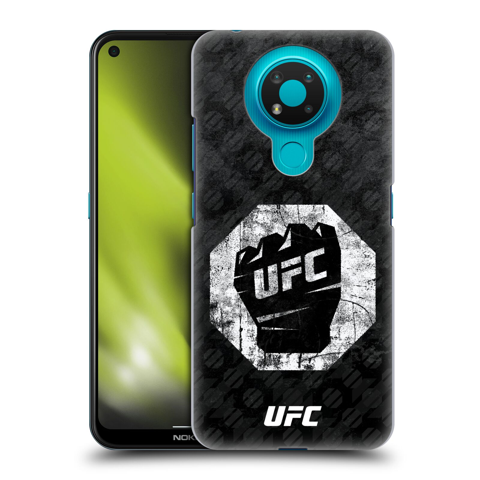 Obal na mobil Nokia 3.4 - HEAD CASE - UFC - Logo rukavice