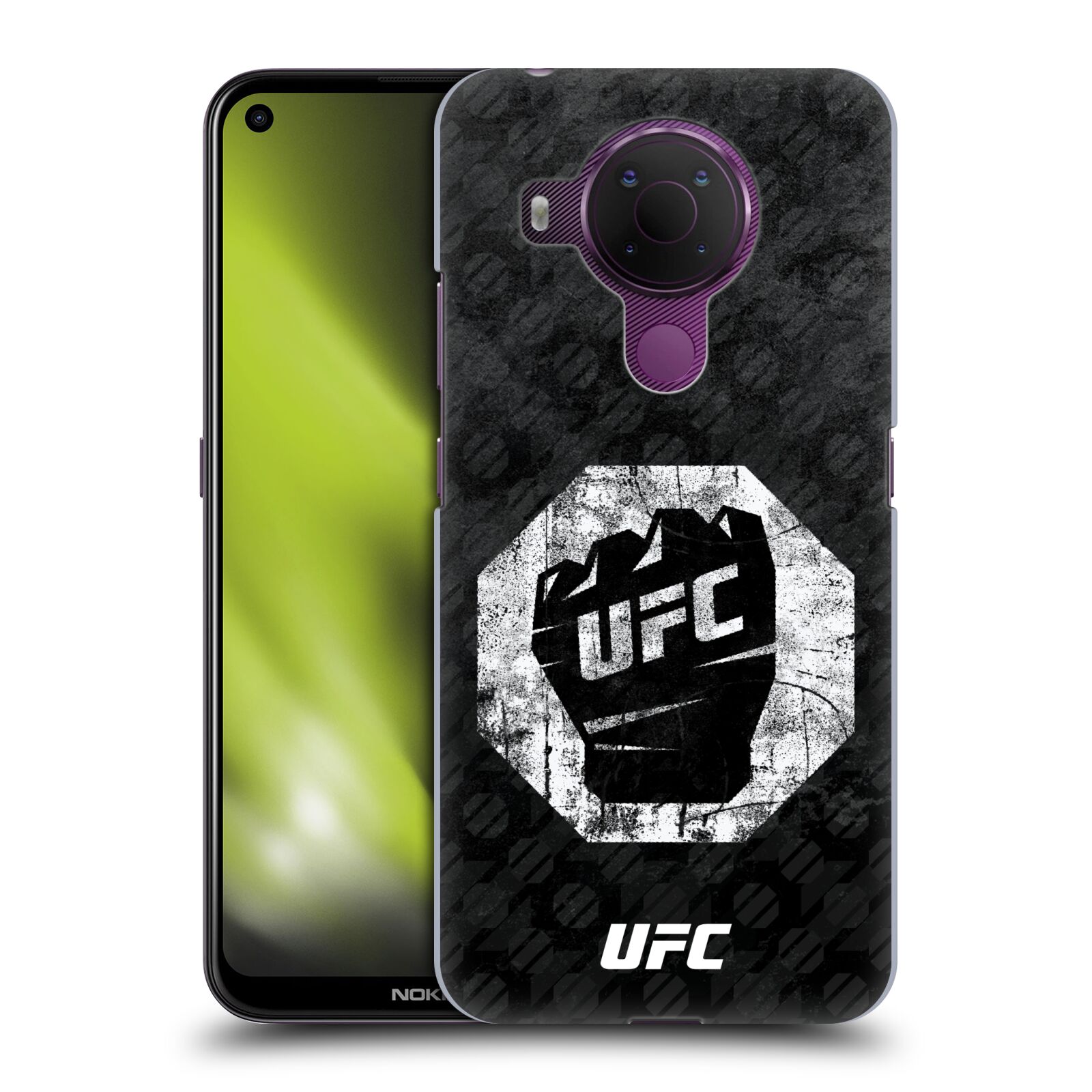 Obal na mobil Nokia 5.4 - HEAD CASE - UFC - Logo rukavice