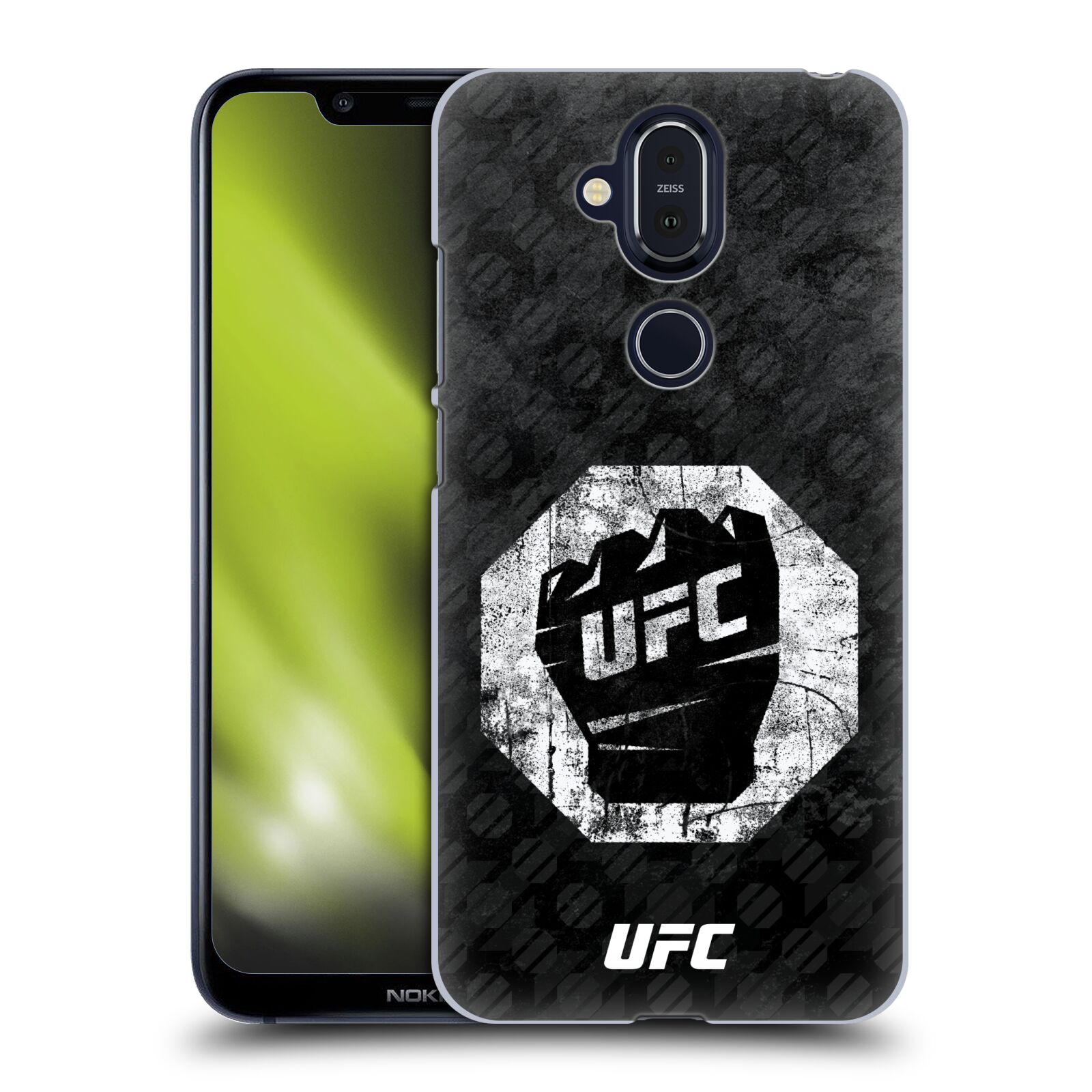 Obal na mobil NOKIA 8.1 - HEAD CASE - UFC - Logo rukavice